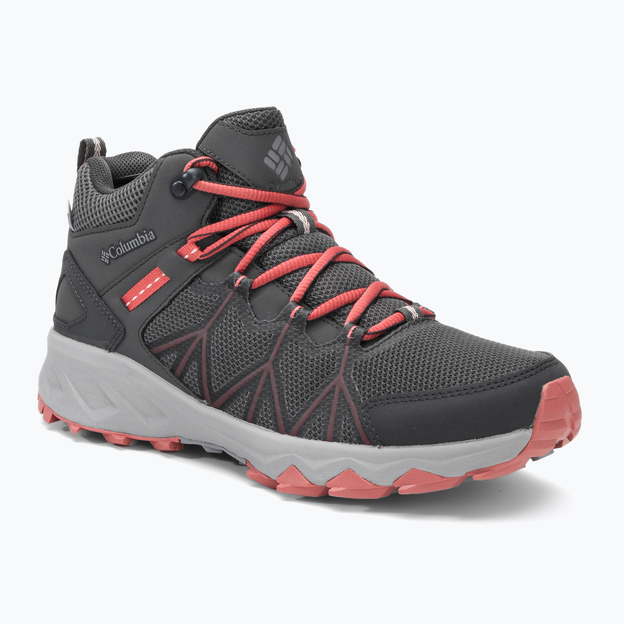 Buty trekkingowe damskie Columbia Peakfreak II Mid Outdry dark grey/dark coral | WYSYŁKA W 24H | 30 DNI NA ZWROT