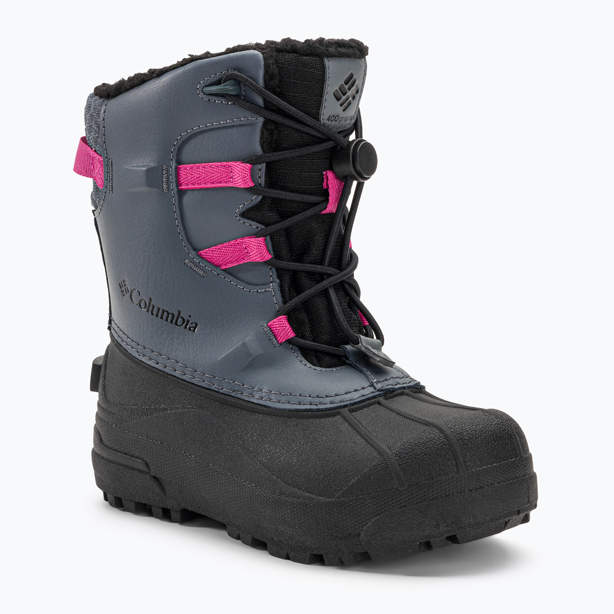 Śniegowce dziecięce Columbia Bugaboot Celsius Children graphite/wild fuchsia | WYSYŁKA W 24H | 30 DNI NA ZWROT