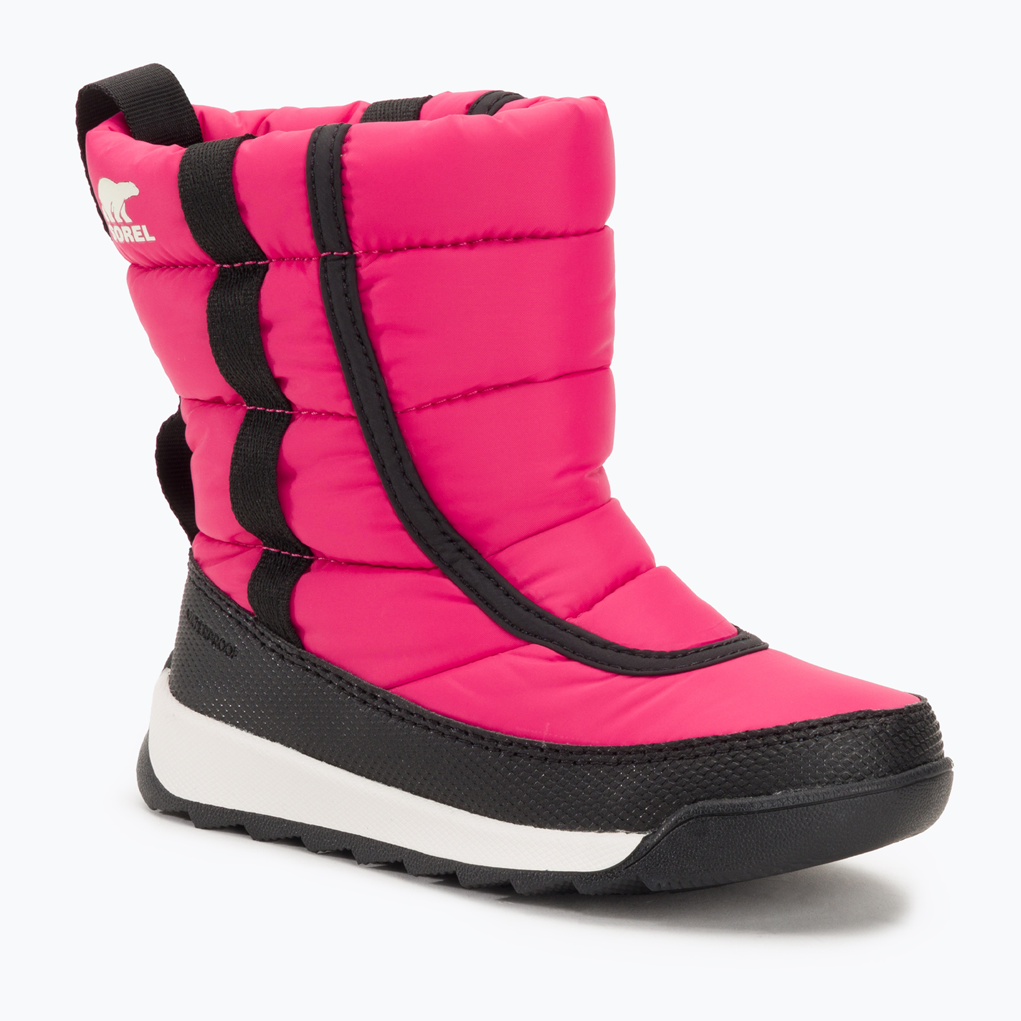 Śniegowce dziecięce Sorel Outh Whitney II Puffy Mid cactus pink/black | WYSYŁKA W 24H | 30 DNI NA ZWROT