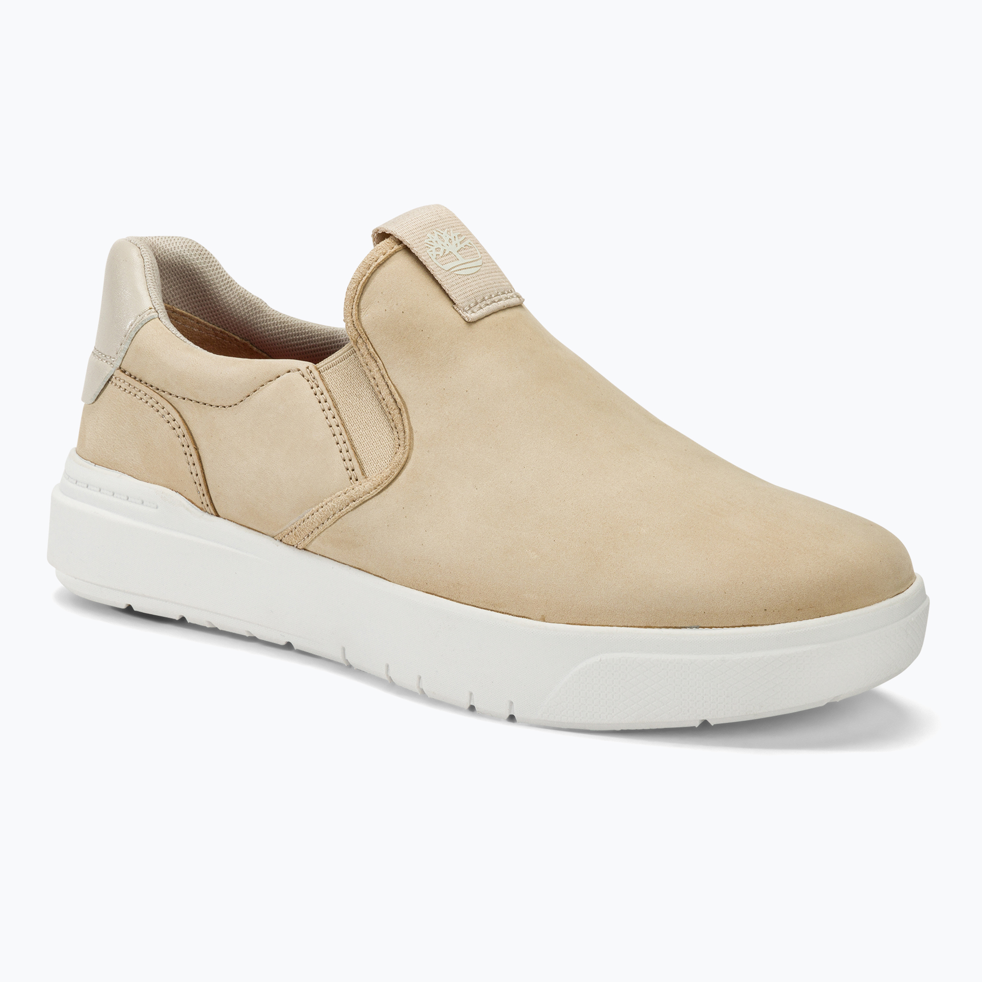 Buty męskie Timberland Seneca Bay Slip On light beige nubuk | WYSYŁKA W 24H | 30 DNI NA ZWROT