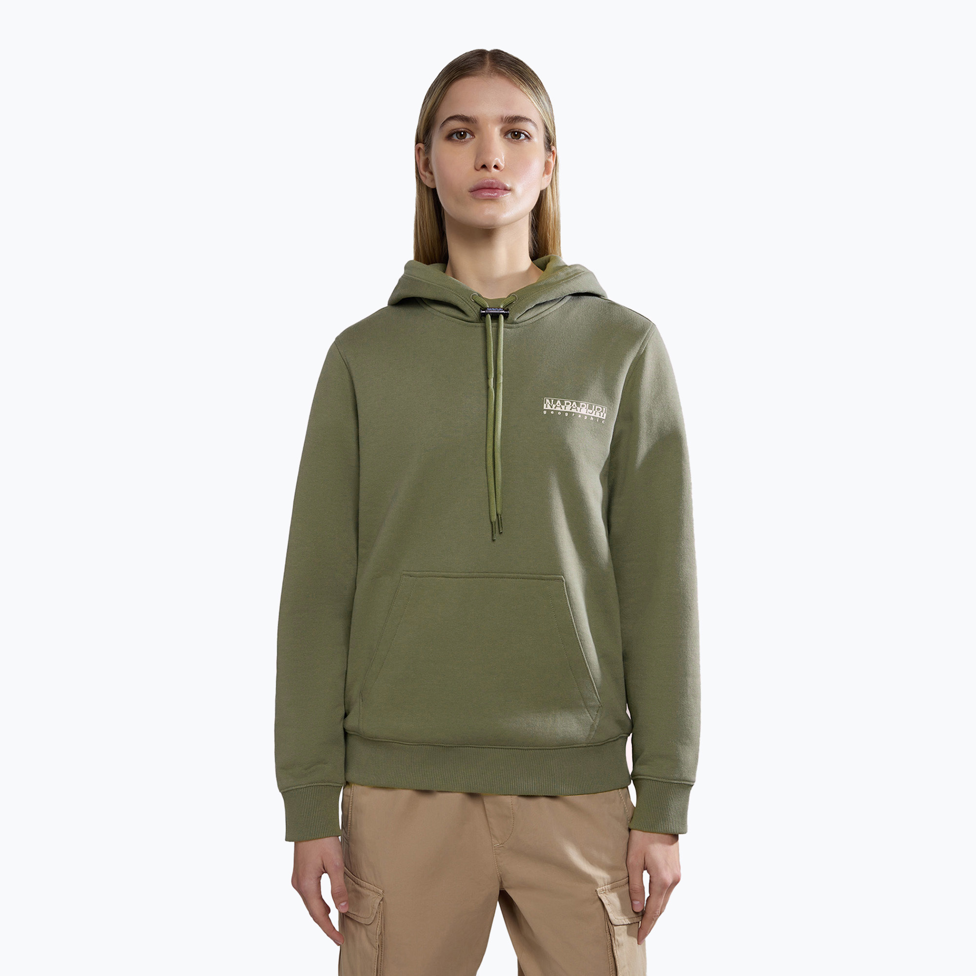 Bluza damska Napapijri B-Faber green lichen | WYSYŁKA W 24H | 30 DNI NA ZWROT