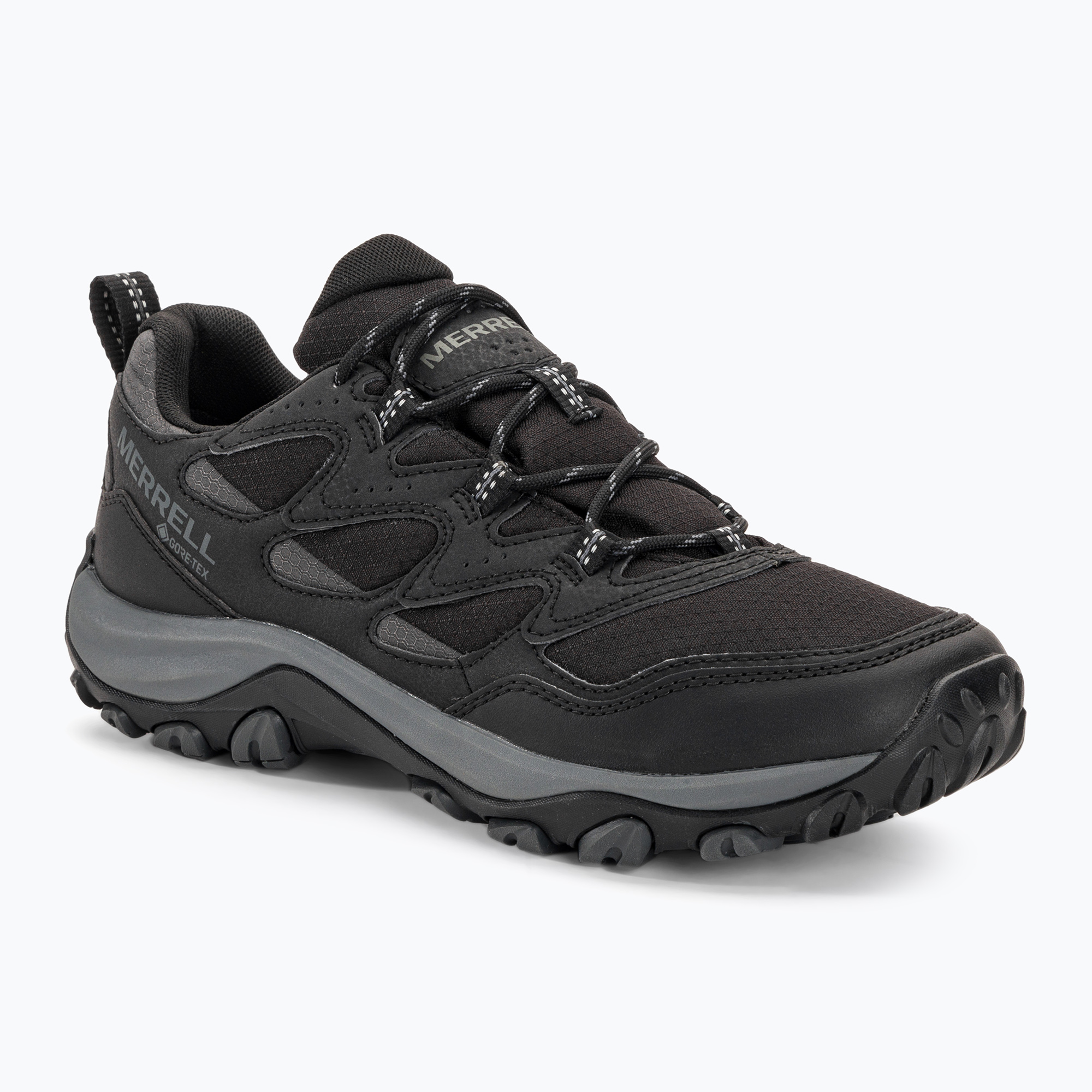 Zdjęcia - Buty trekkingowe MERRELL Buty turystyczne męskie  West Rim Sport GTX black | WYSYŁKA W 24H | 