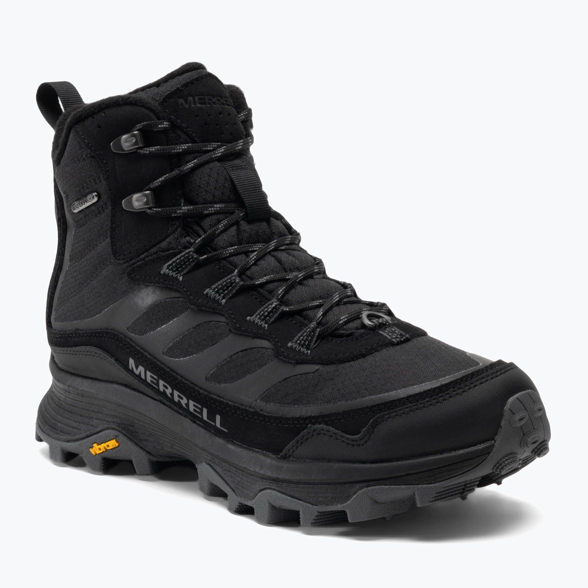 Фото - Трекінгове взуття MERRELL Buty turystyczne męskie  Moab Speed Thermo Mid WP black | WYSYŁKA W 