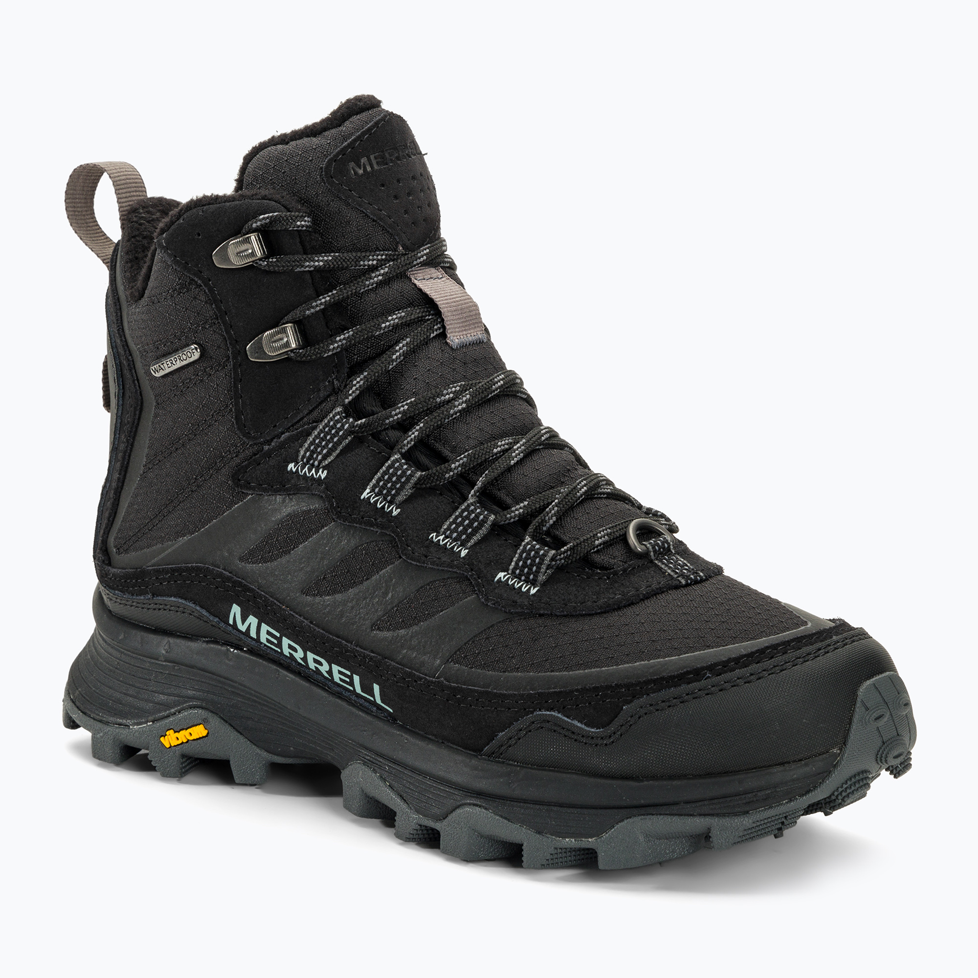 Buty turystyczne damskie Merrell Moab Speed Thermo Mid WP black | WYSYŁKA W 24H | 30 DNI NA ZWROT