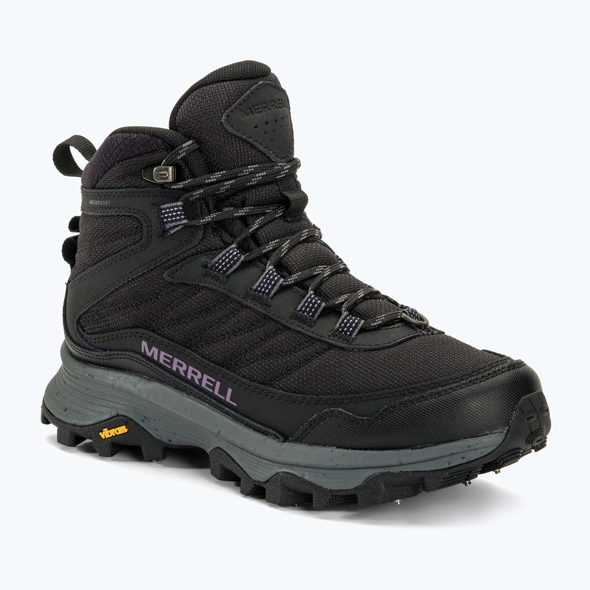 Buty turystyczne damskie Merrell Moab Speed Thermo Spike Mid WP black | WYSYŁKA W 24H | 30 DNI NA ZWROT