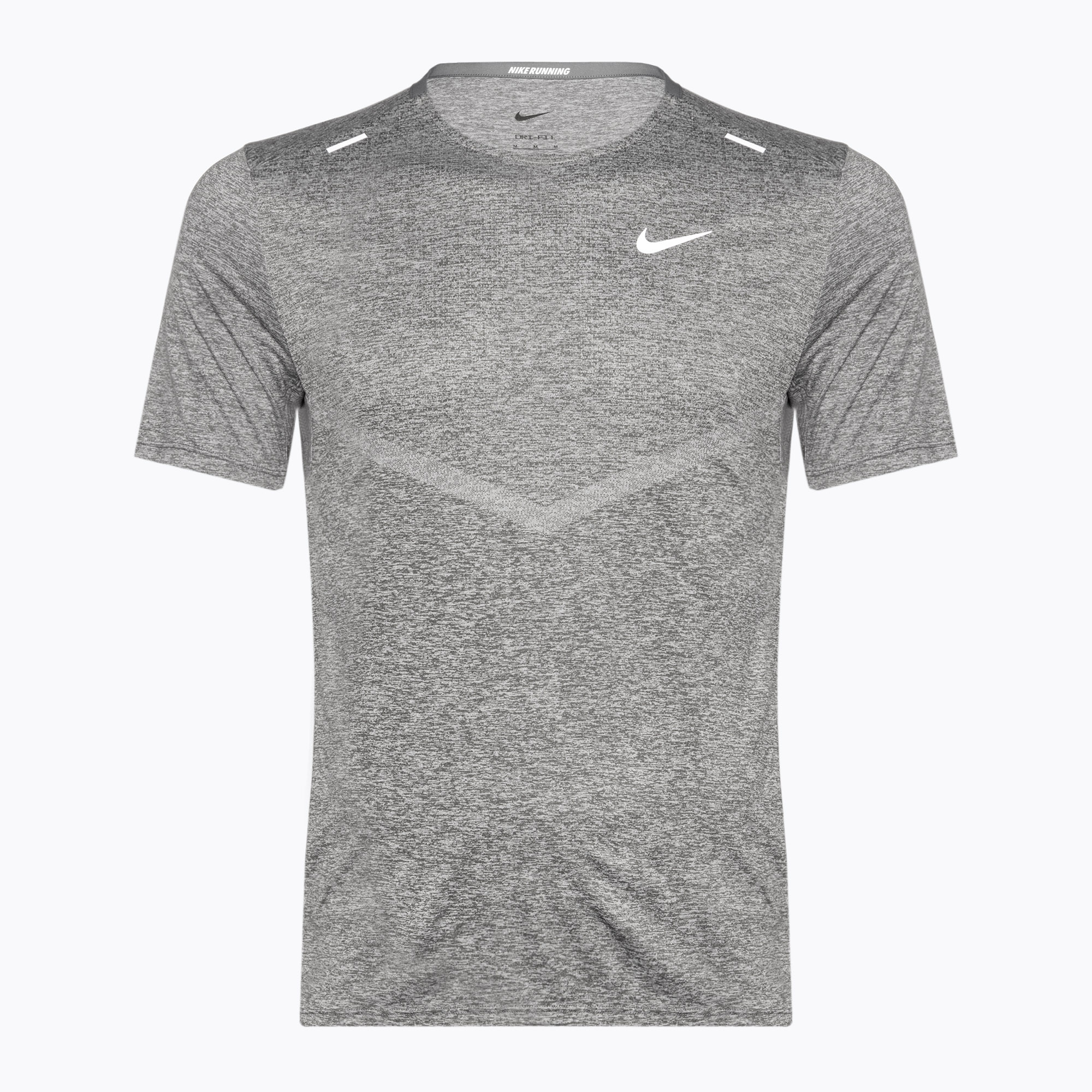 Koszulka do biegania męska Nike Dri-Fit Rise 365 smoke grey/heather | WYSYŁKA W 24H | 30 DNI NA ZWROT