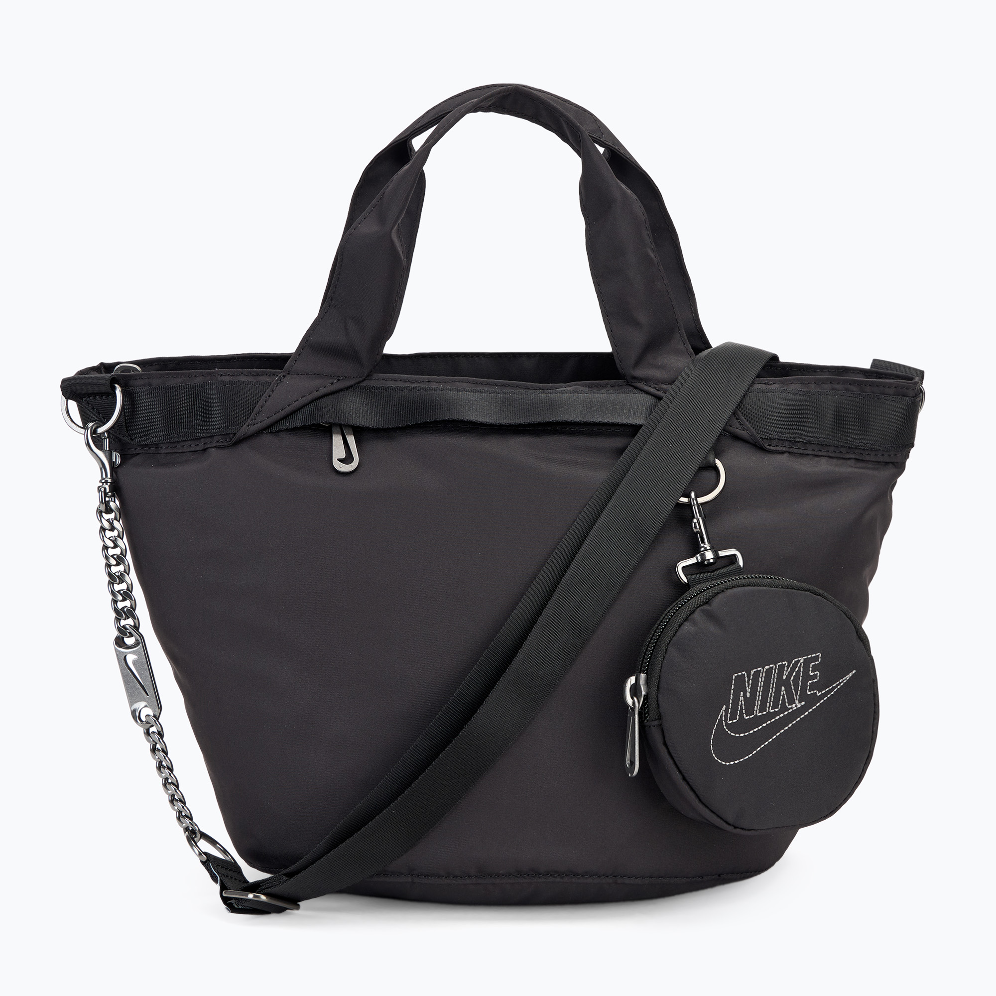 Torba damska Nike Futura Luxe 10 l black/black/light smoke grey | WYSYŁKA W 24H | 30 DNI NA ZWROT