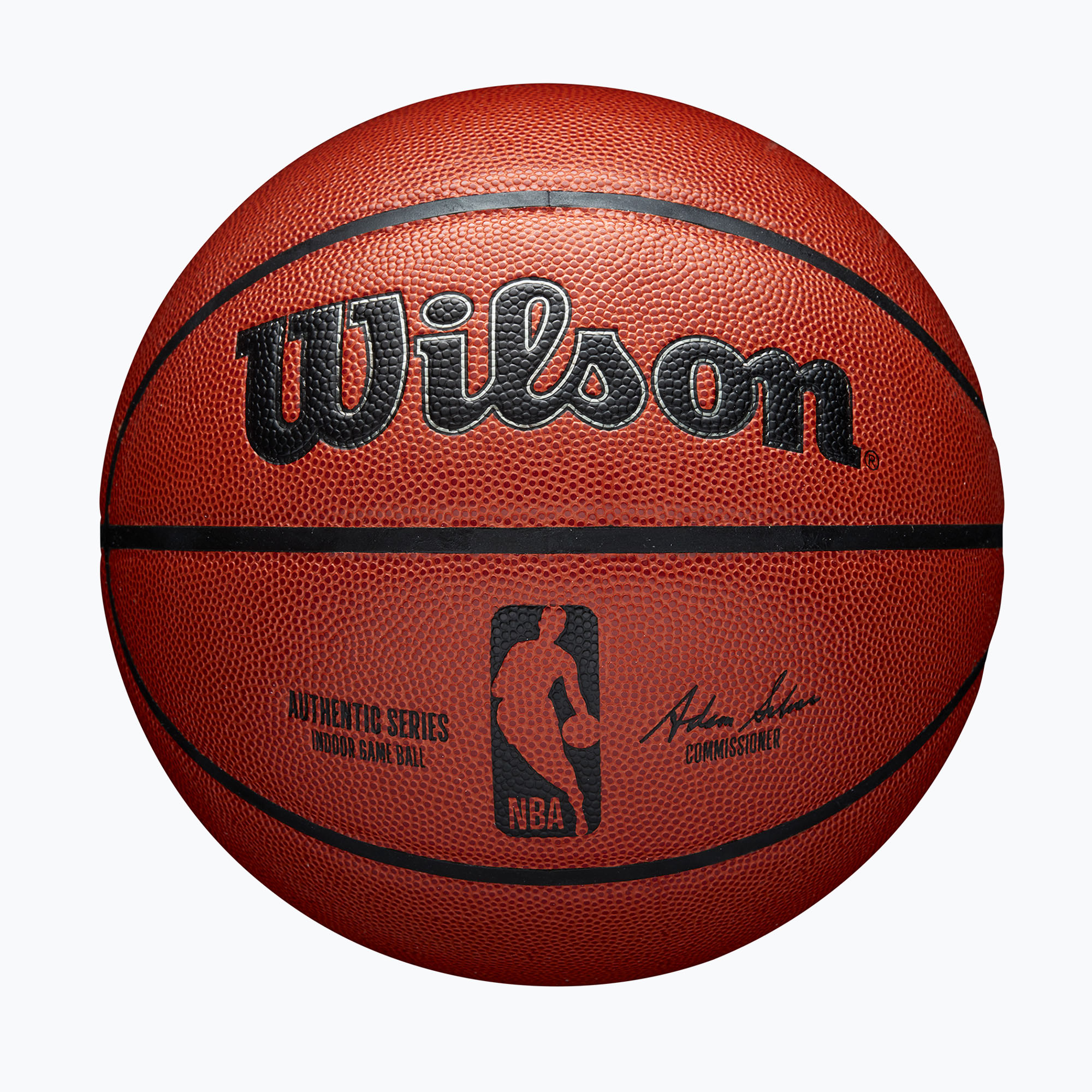 Piłka do koszykówki Wilson NBA Authentic Indoor orange rozmiar 5 