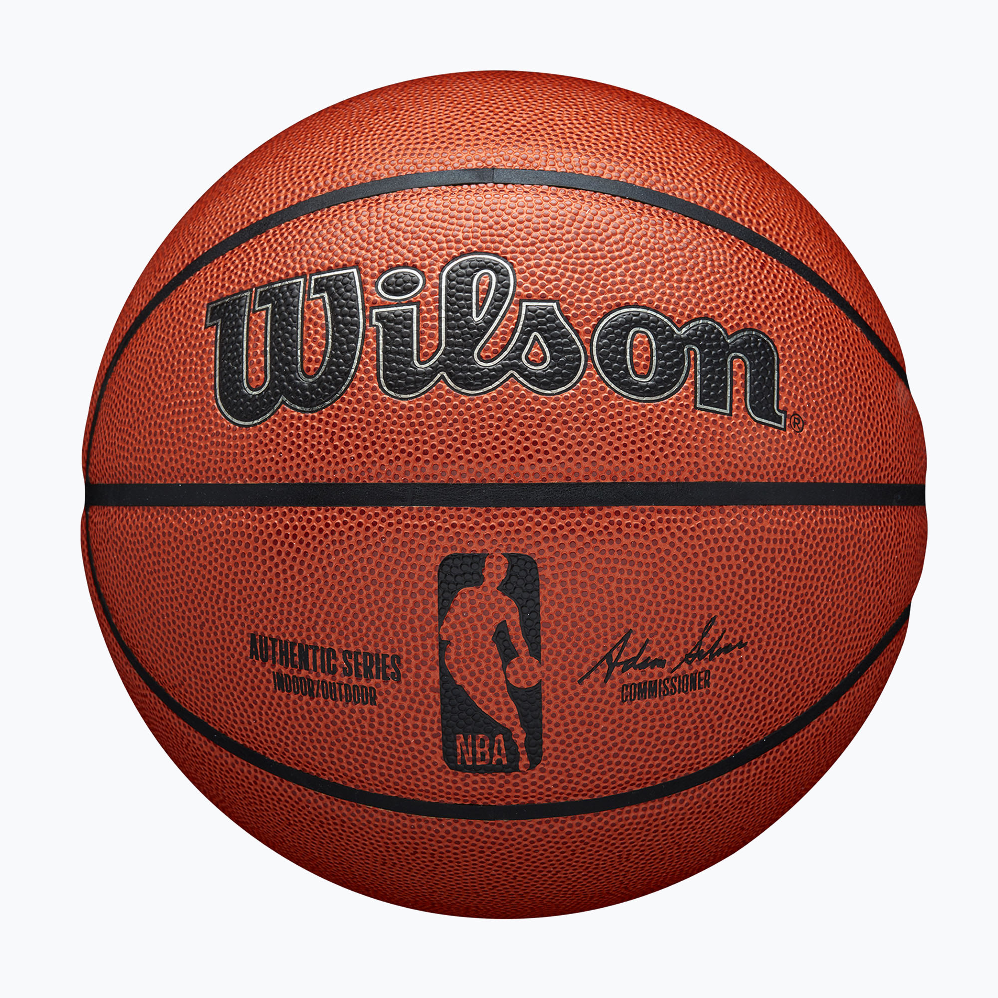 Piłka do koszykówki Wilson NBA Authentic Indoor Outdoor orange rozmiar 6 