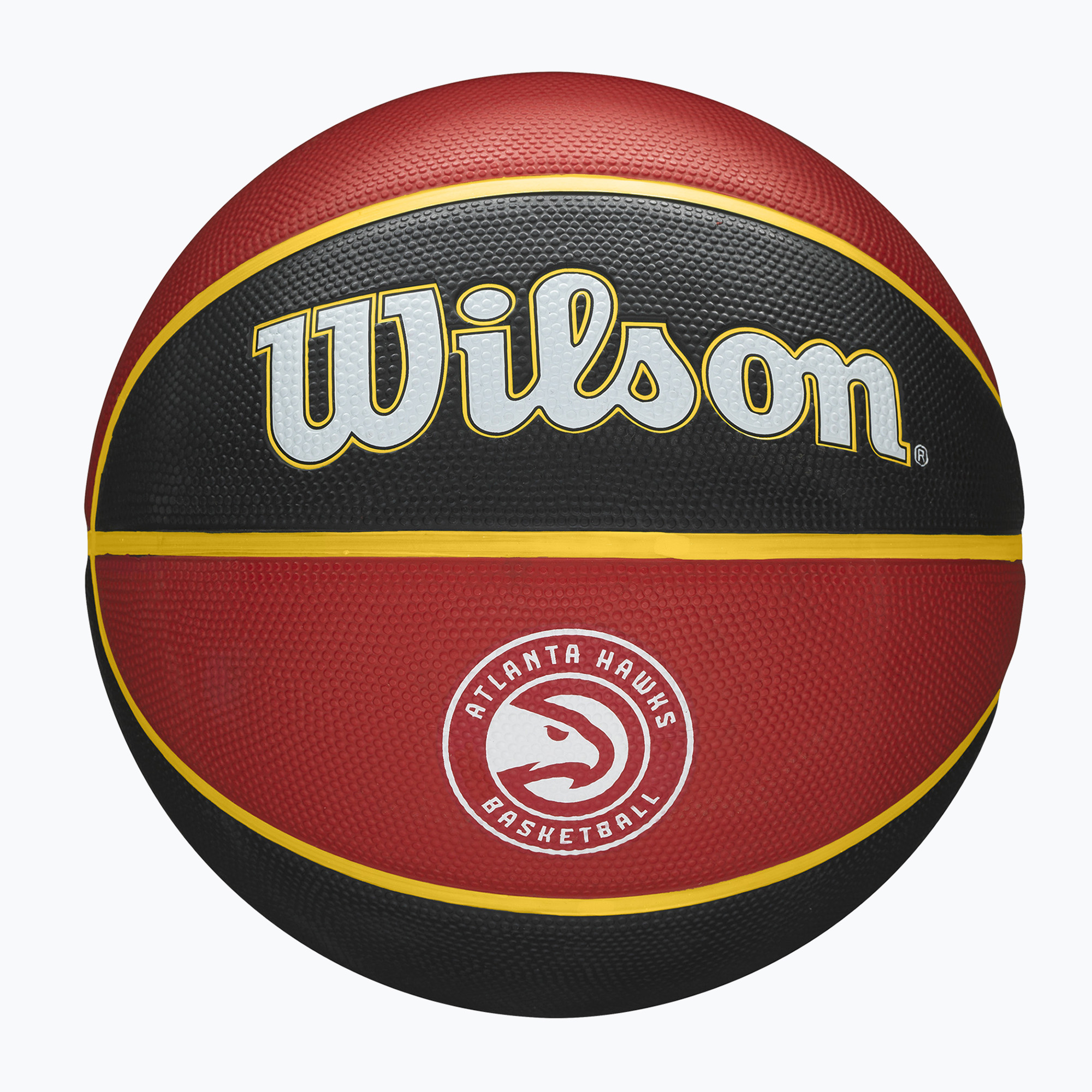 Piłka do koszykówki Wilson NBA Team Tribute Atlanta Hawks black/red rozmiar 7 | WYSYŁKA W 24H | 30 DNI NA ZWROT