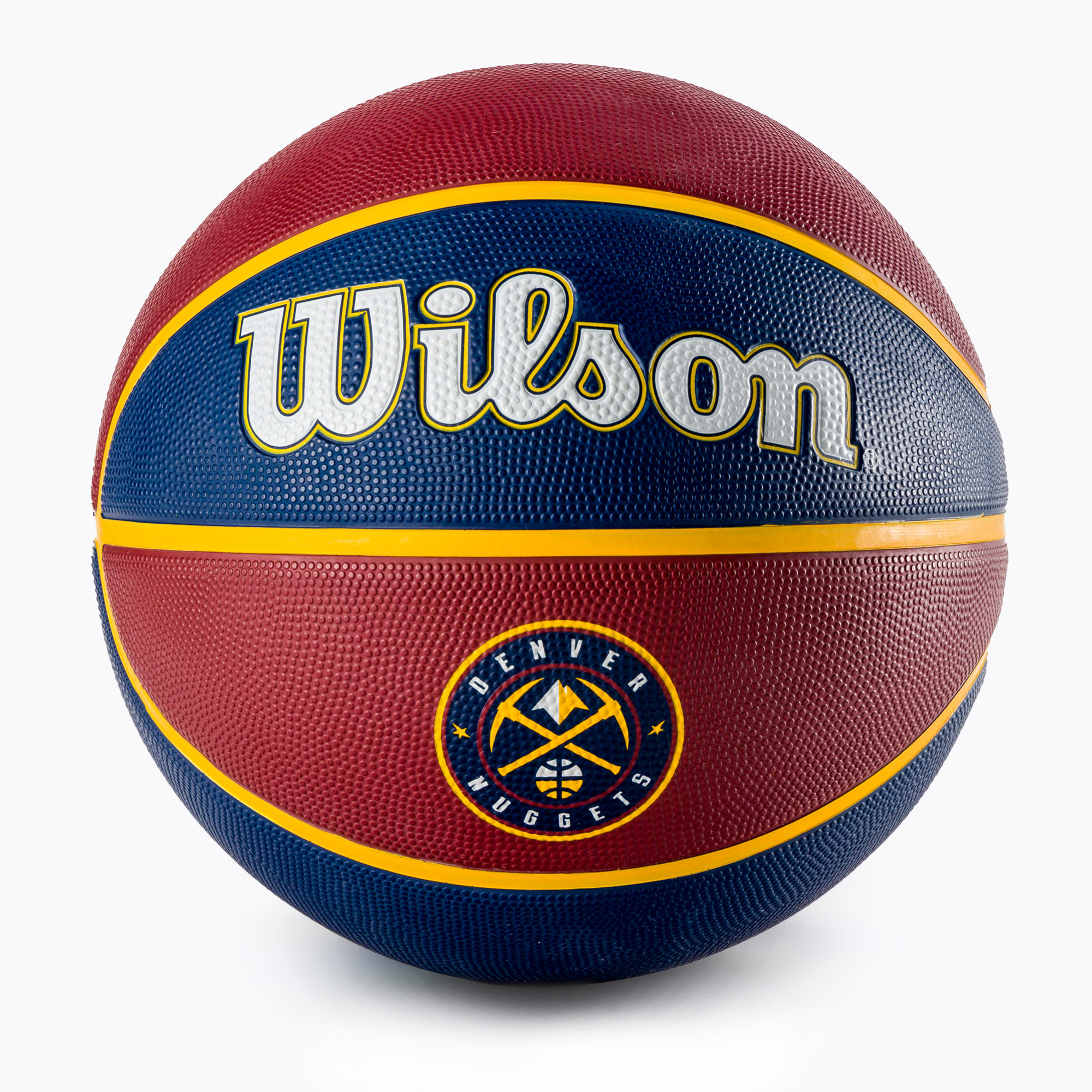 Piłka do koszykówki Wilson NBA Team Tribute Denver Nuggets blue rozmiar 7 | WYSYŁKA W 24H | 30 DNI NA ZWROT