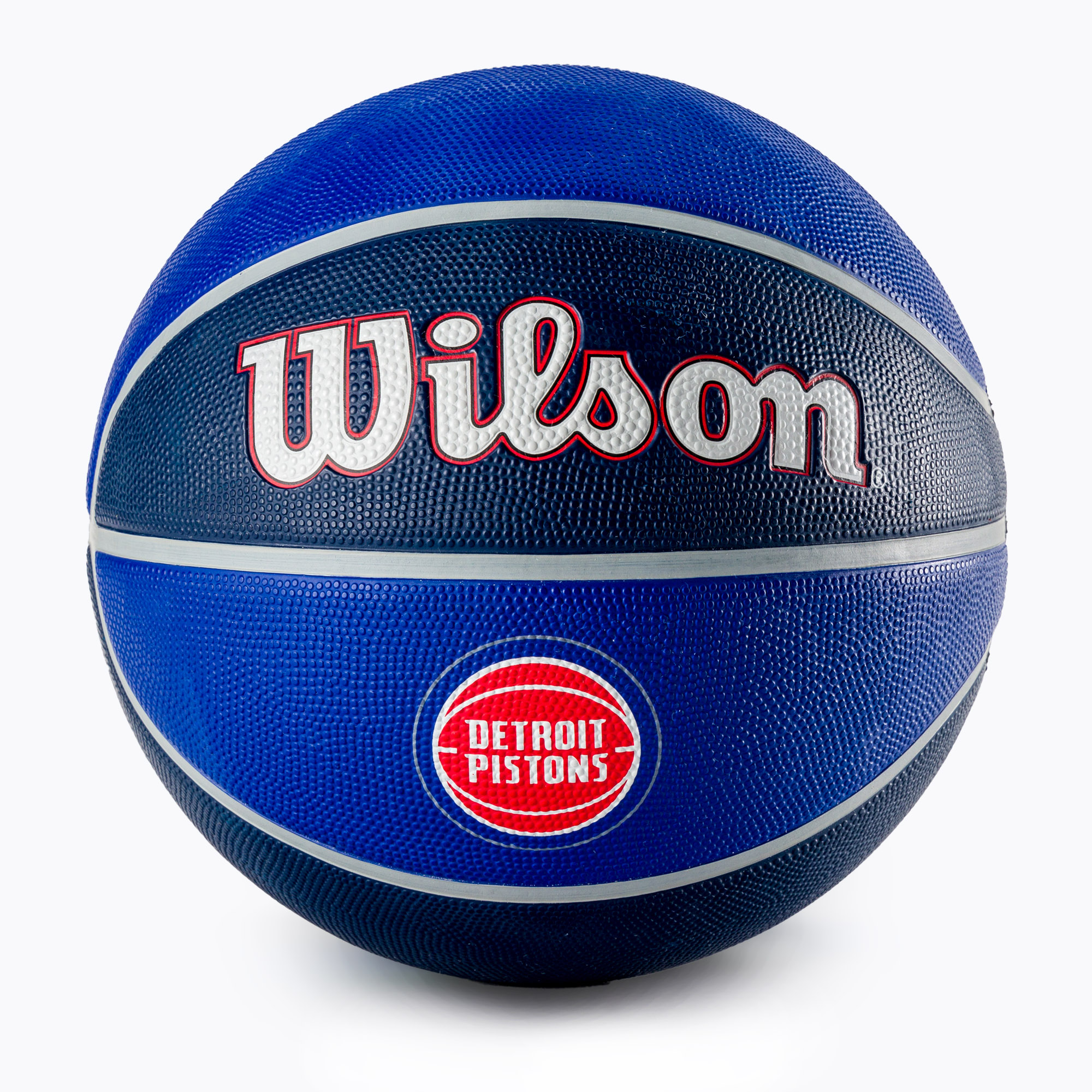 Piłka do koszykówki Wilson NBA Team Tribute Detroit Pistons blue rozmiar 7 | WYSYŁKA W 24H | 30 DNI NA ZWROT
