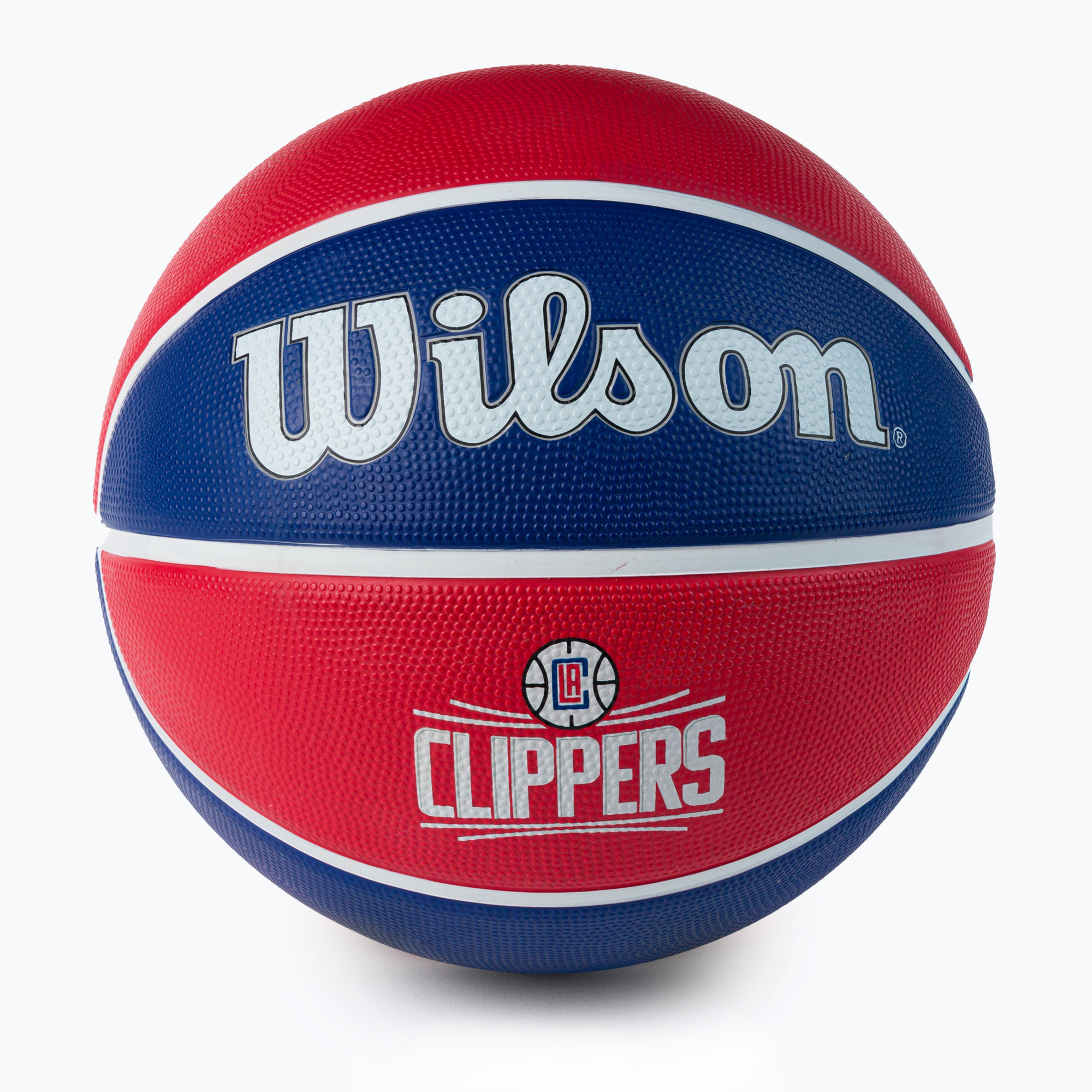 Piłka do koszykówki Wilson NBA Team Tribute Los Angeles Clippers red rozmiar 7 | WYSYŁKA W 24H | 30 DNI NA ZWROT