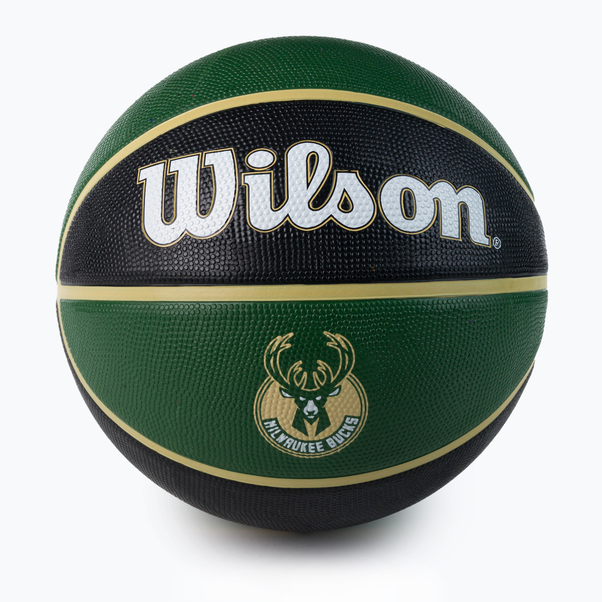 Piłka do koszykówki Wilson NBA Team Tribute Milwaukee Bucks green rozmiar 7 | WYSYŁKA W 24H | 30 DNI NA ZWROT