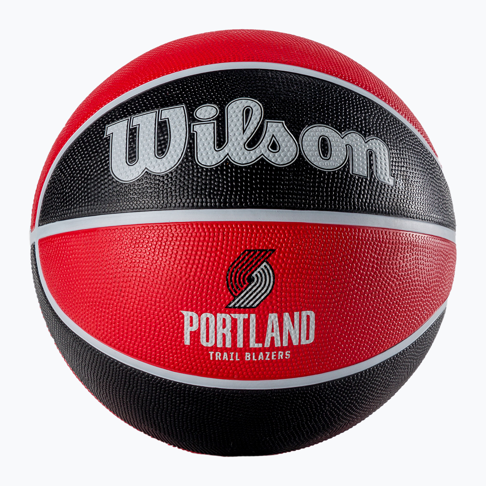 Piłka do koszykówki Wilson NBA Team Tribute Portland Trail Blazers red rozmiar 7 | WYSYŁKA W 24H | 30 DNI NA ZWROT