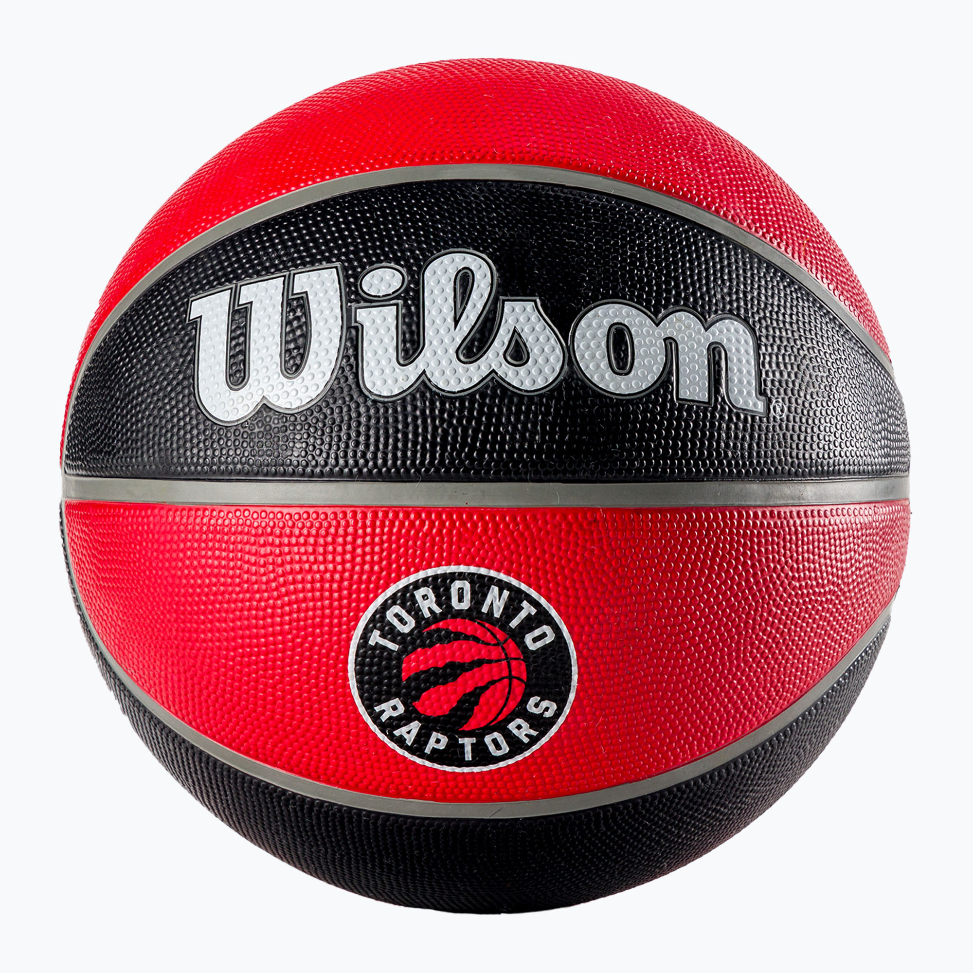Piłka do koszykówki Wilson NBA Team Tribute Toronto Raptors red rozmiar 7 | WYSYŁKA W 24H | 30 DNI NA ZWROT