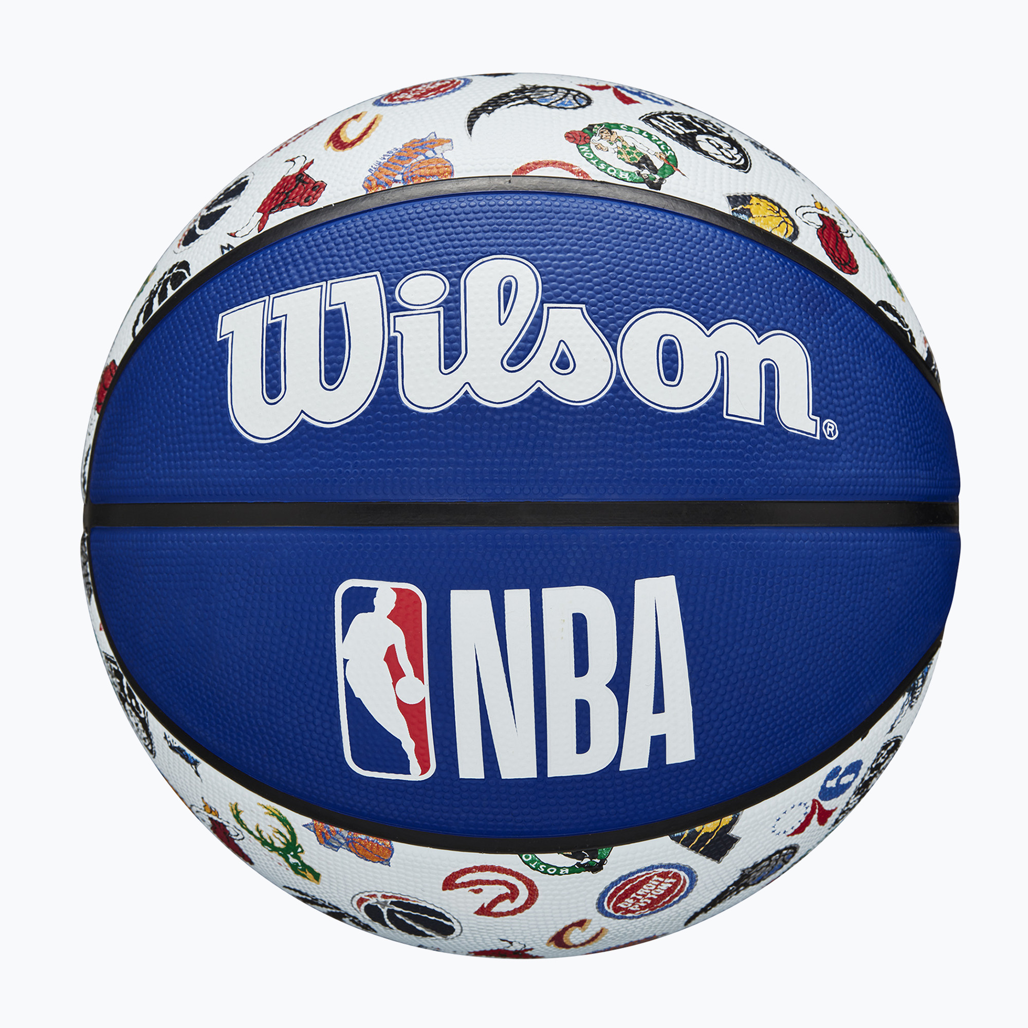 Piłka do koszykówki Wilson NBA All Team RWB blue/brown rozmiar 7 | WYSYŁKA W 24H | 30 DNI NA ZWROT