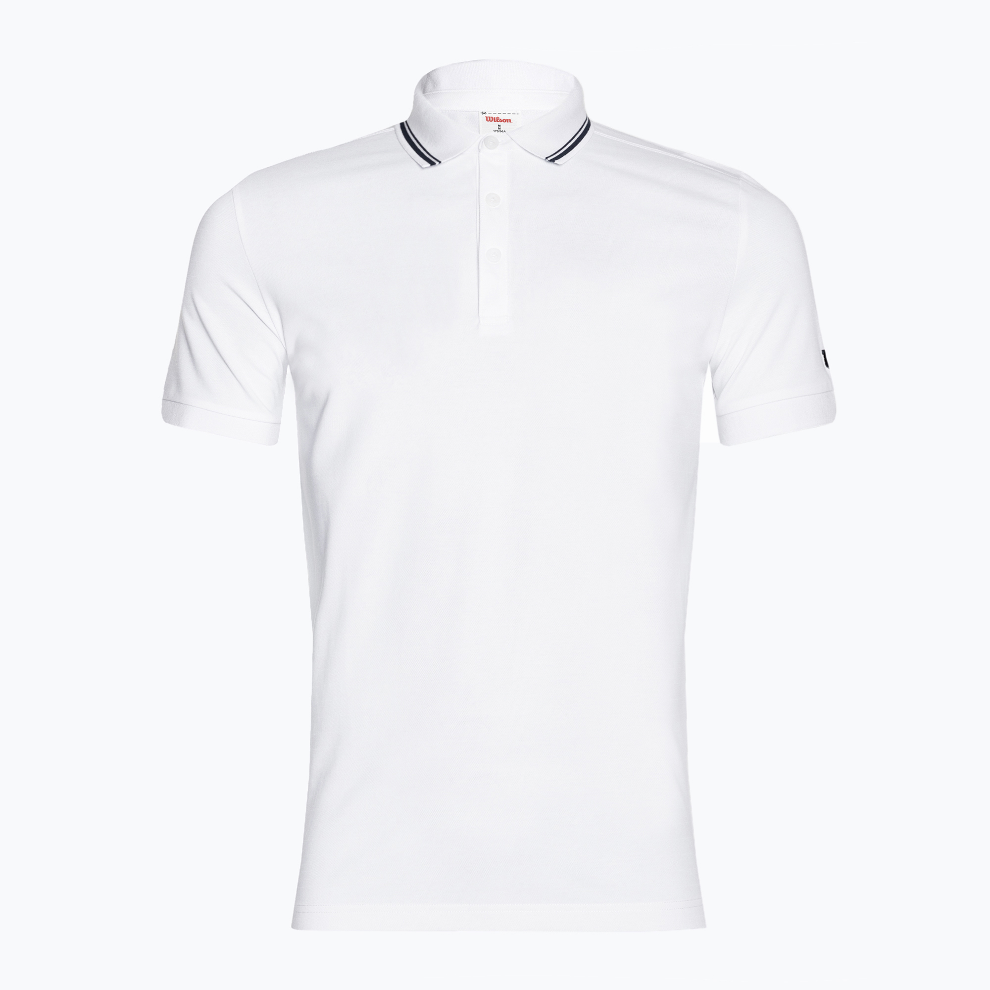 Koszulka męska Wilson Team Pique Polo bright white | WYSYŁKA W 24H | 30 DNI NA ZWROT