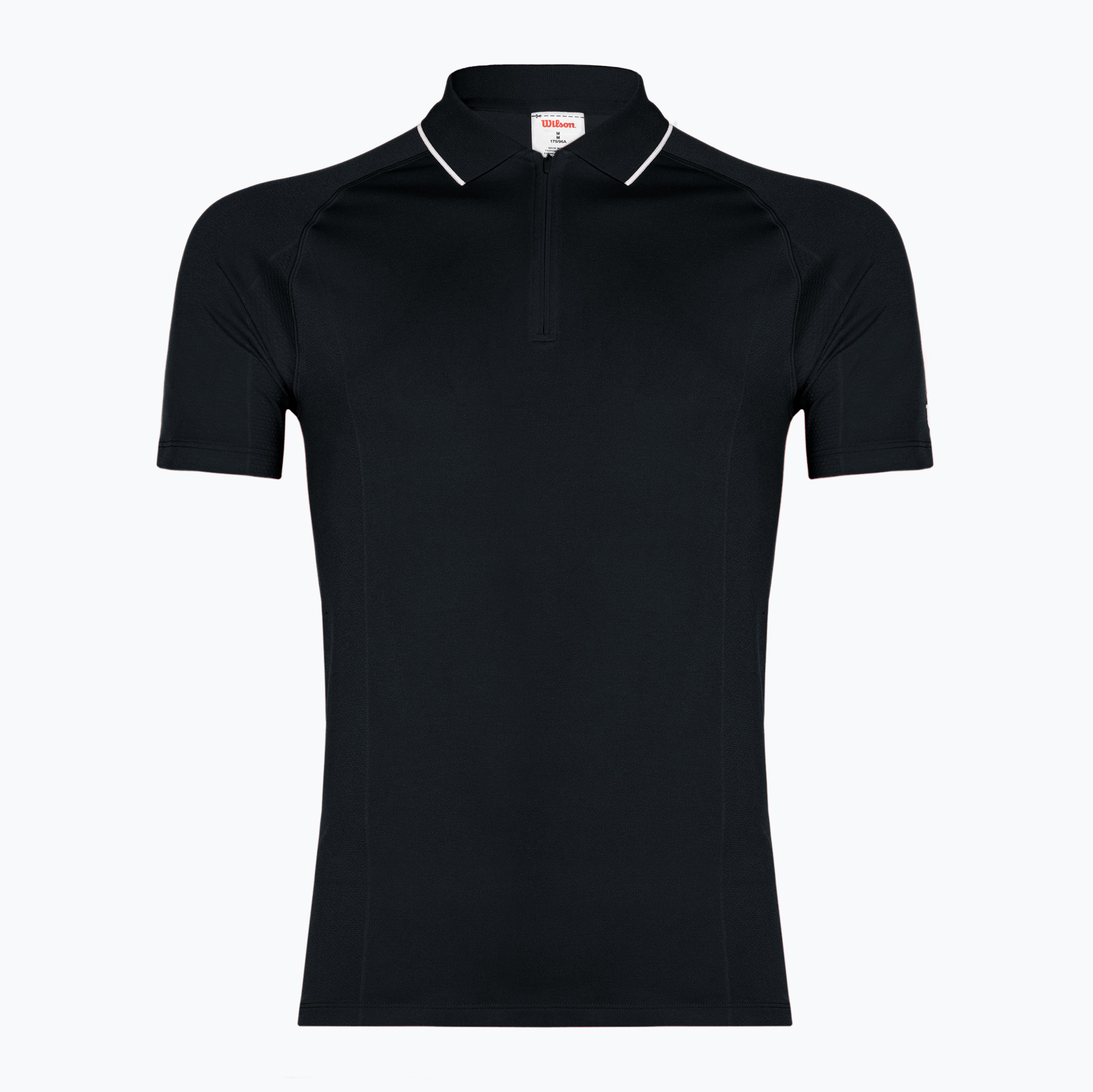 Koszulka męska Wilson Team Seamless Polo 2.0 black | WYSYŁKA W 24H | 30 DNI NA ZWROT