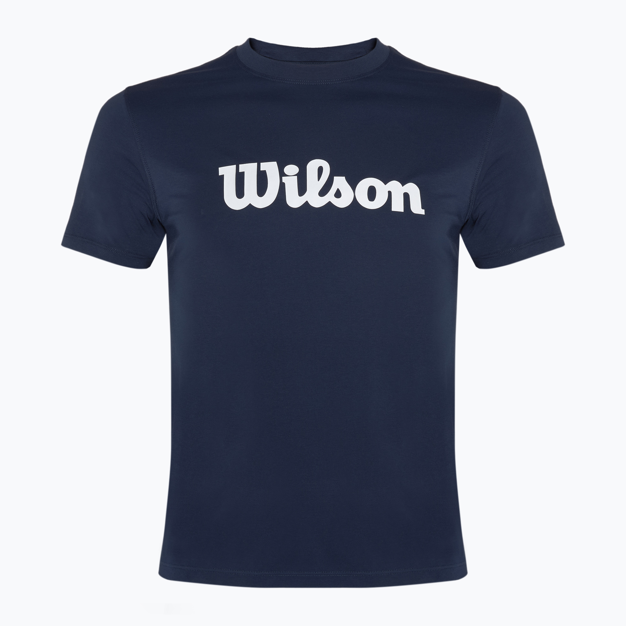 Koszulka tenisowa męska Wilson Team Graphic classic navy script | WYSYŁKA W 24H | 30 DNI NA ZWROT