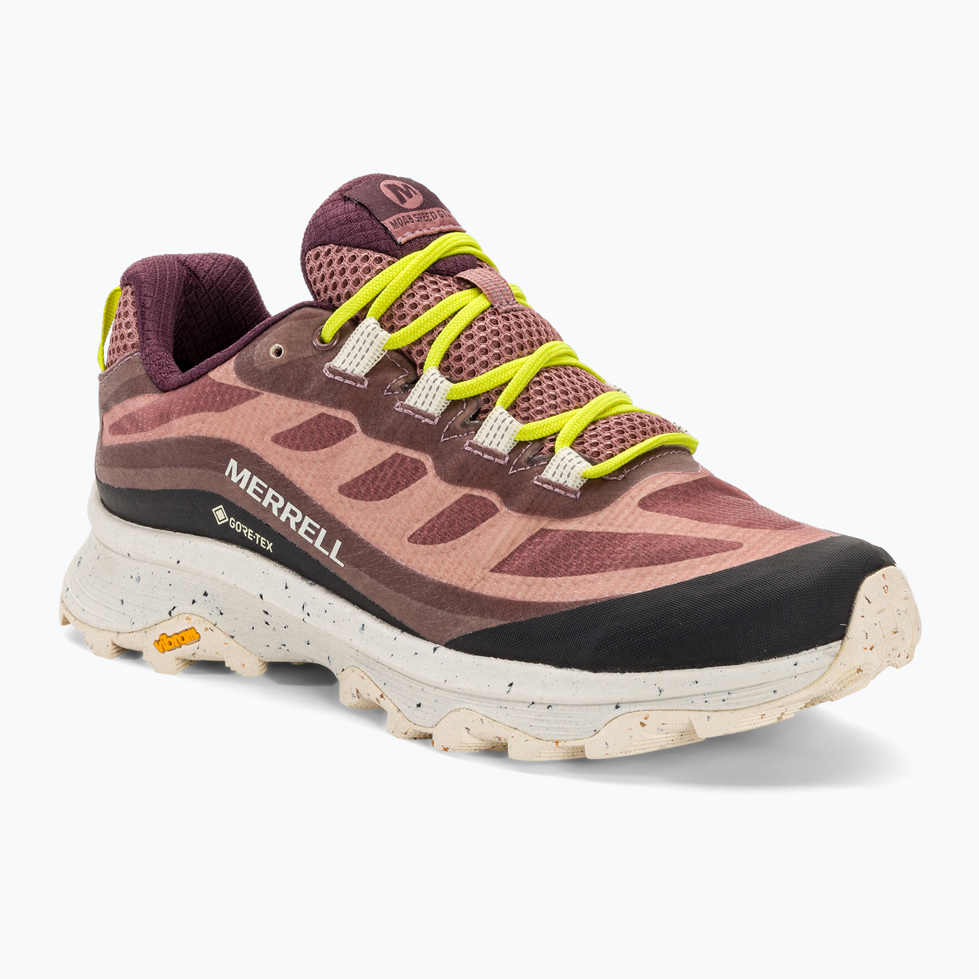 Zdjęcia - Buty trekkingowe MERRELL Buty turystyczne damskie  Moab Speed GTX burlwood/marron | WYSYŁKA 