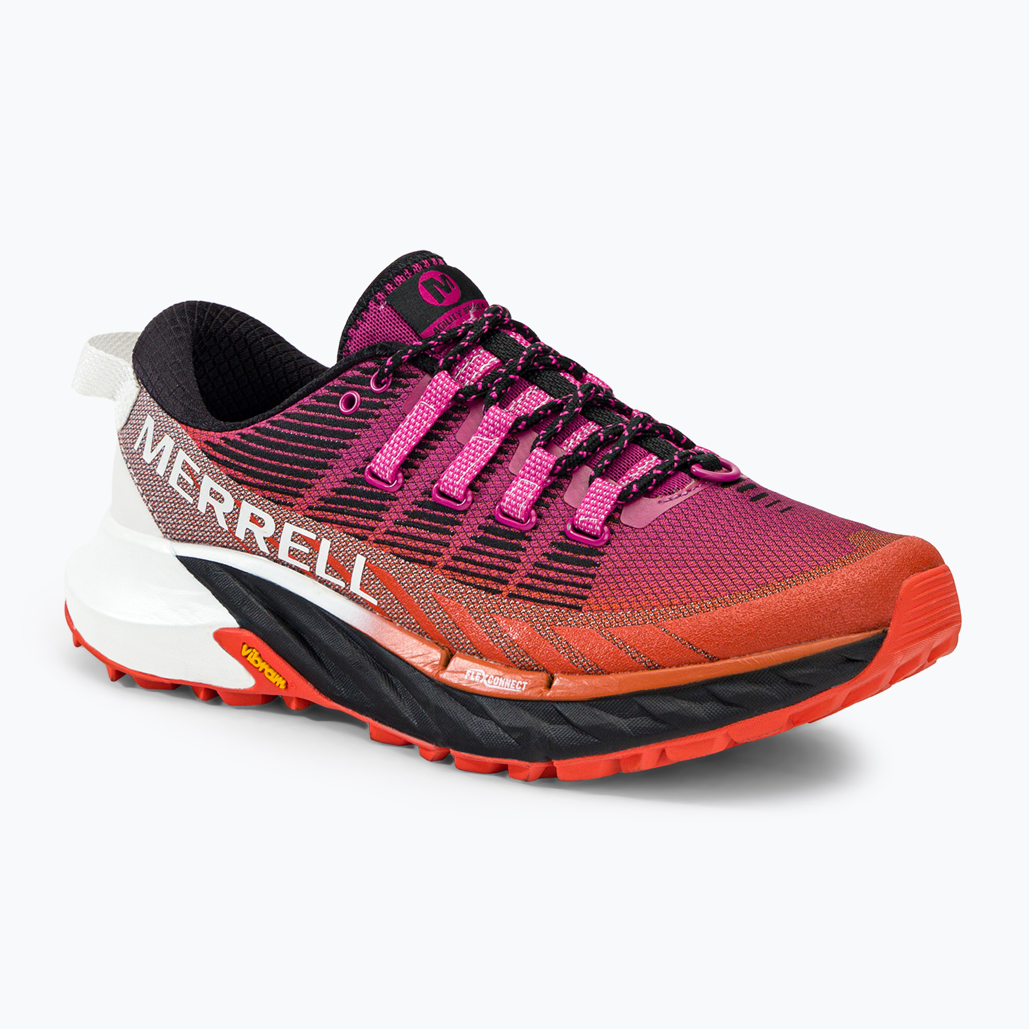 Buty do biegania damskie Merrell Agility Peak 4 fuchsia/tangerine | WYSYŁKA W 24H | 30 DNI NA ZWROT
