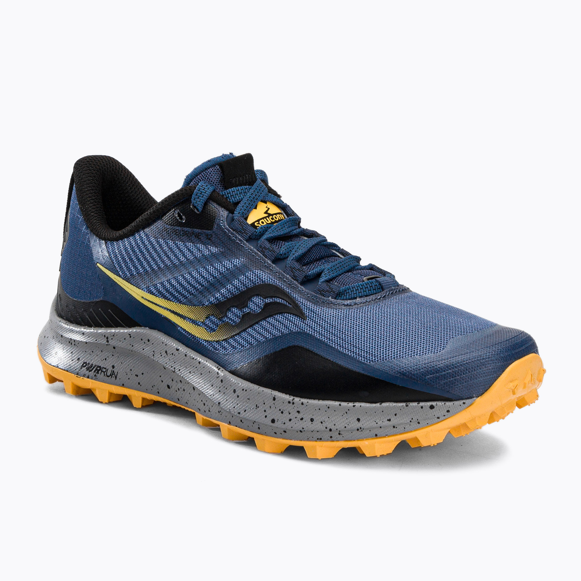 Buty do biegania damskie Saucony Peregrine 12 basin/gold | WYSYŁKA W 24H | 30 DNI NA ZWROT