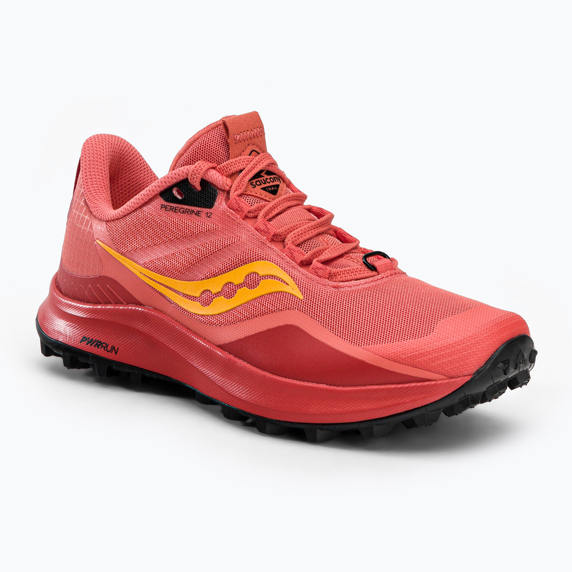Buty do biegania damskie Saucony Peregrine 12 coral/redrock | WYSYŁKA W 24H | 30 DNI NA ZWROT