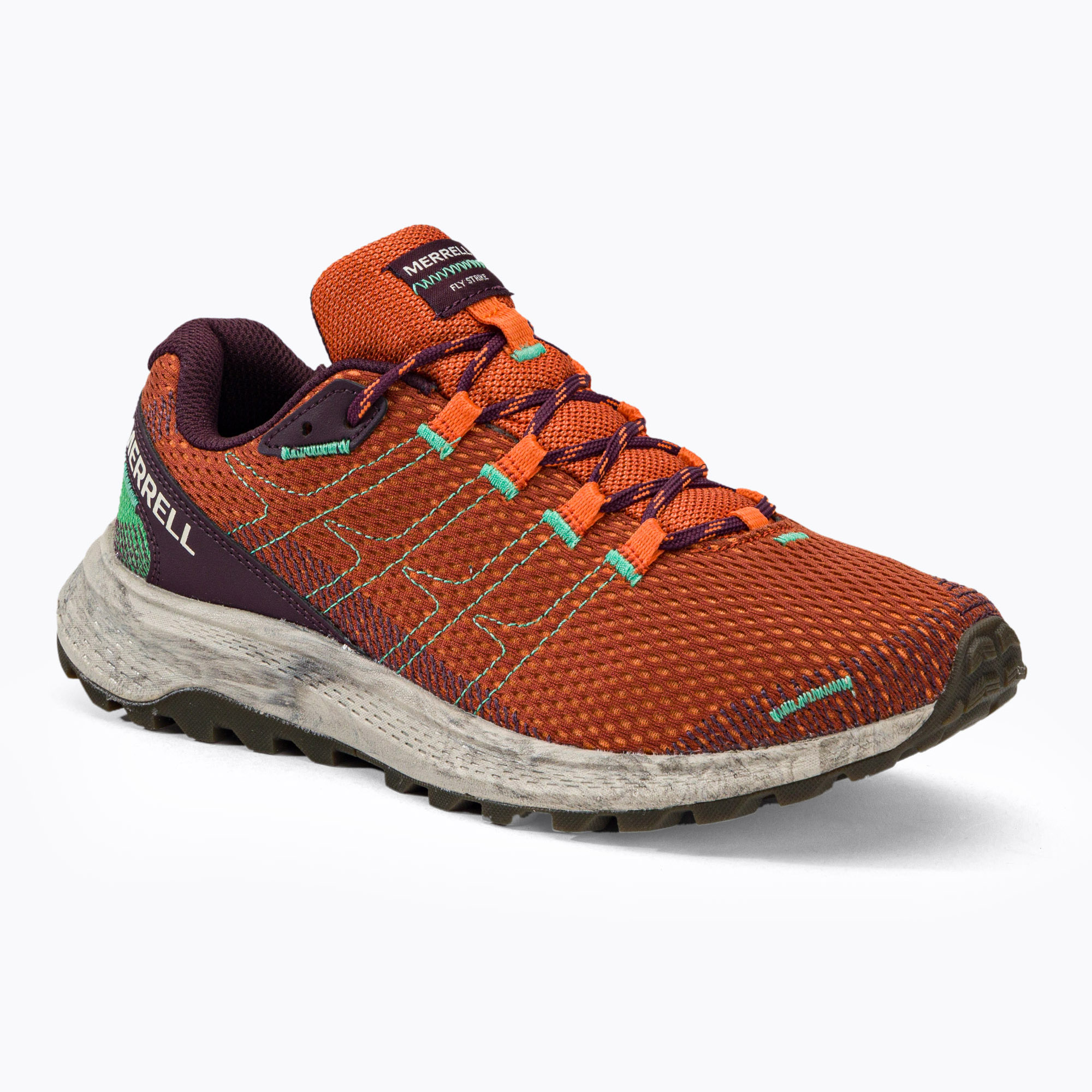 Buty do biegania męskie Merrell Fly Strike clay/melon | WYSYŁKA W 24H | 30 DNI NA ZWROT