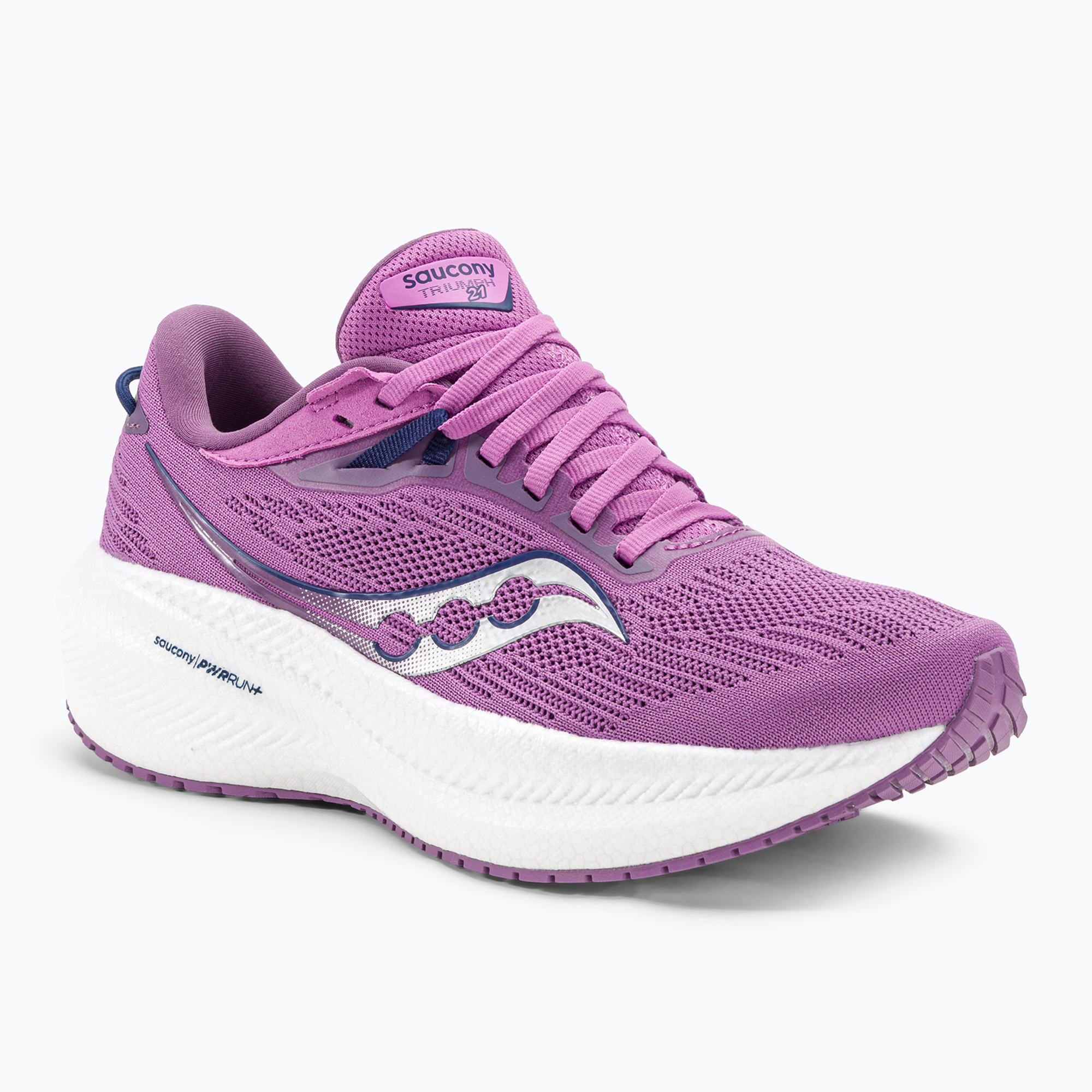 Buty do biegania damskie Saucony Triumph 21 grape/indigo | WYSYŁKA W 24H | 30 DNI NA ZWROT