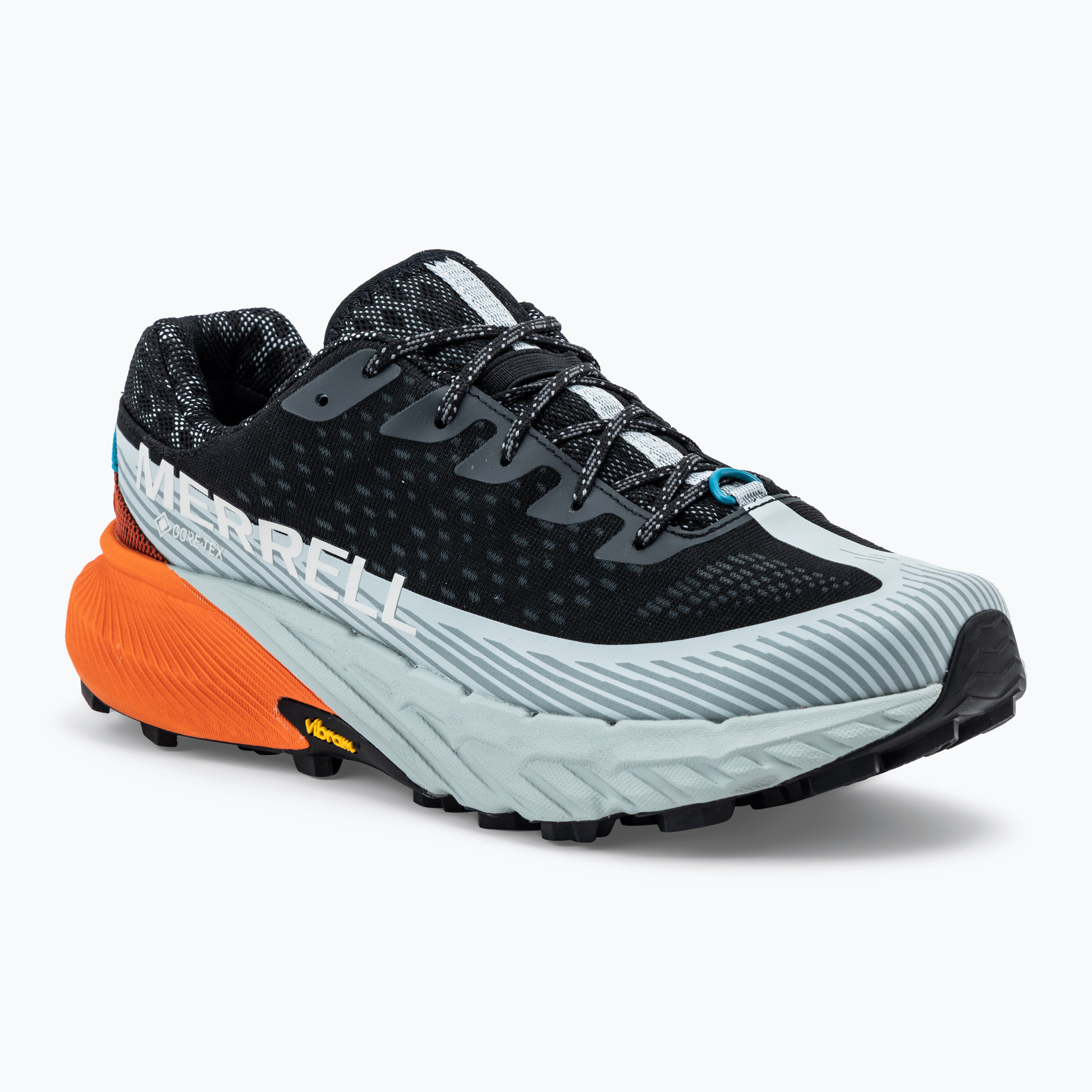 Buty do biegania męskie Merrell Agility Peak 5 Gtx black / tangerine | WYSYŁKA W 24H | 30 DNI NA ZWROT