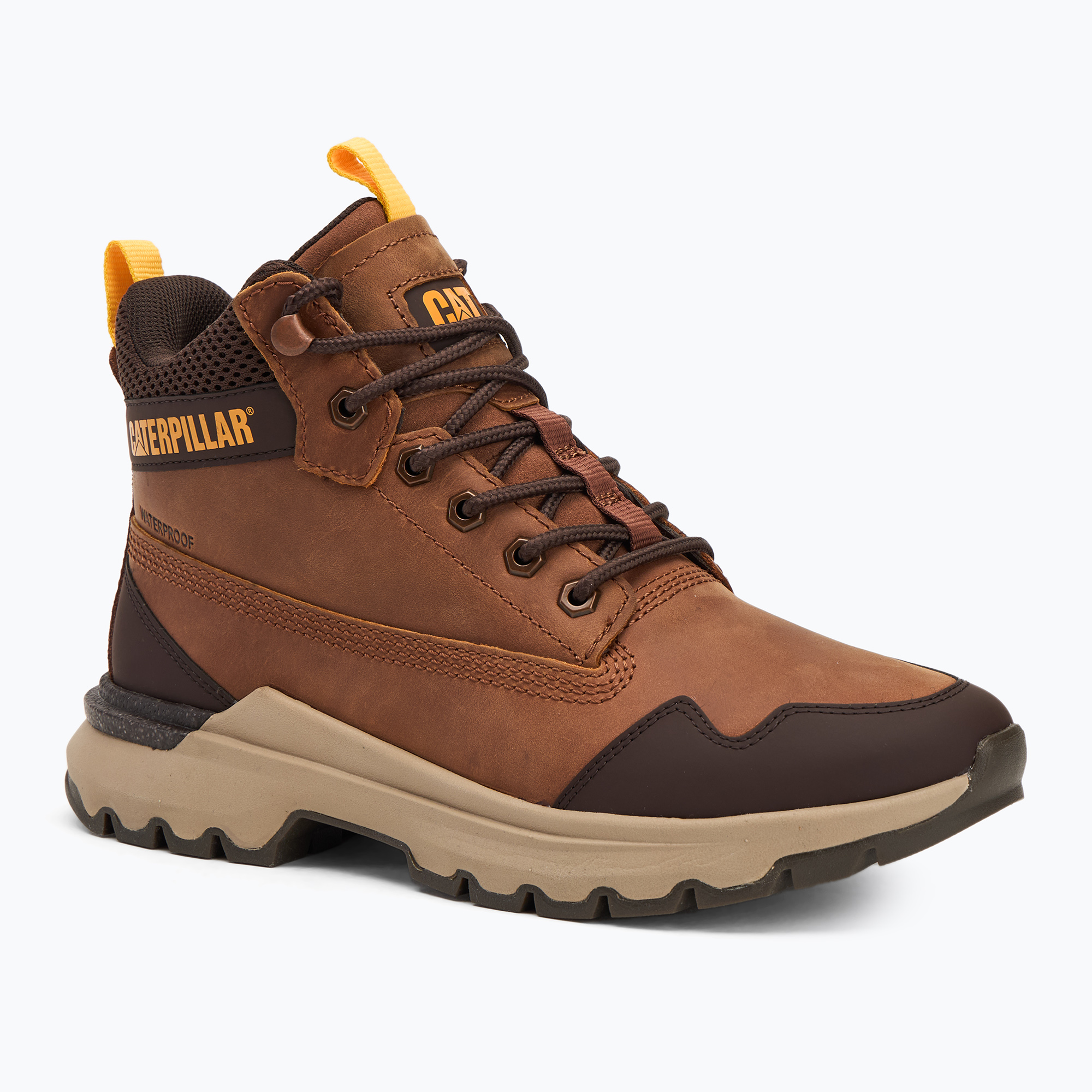 Buty męskie CATerpillar Colorado Sneaker WP tan | WYSYŁKA W 24H | 30 DNI NA ZWROT