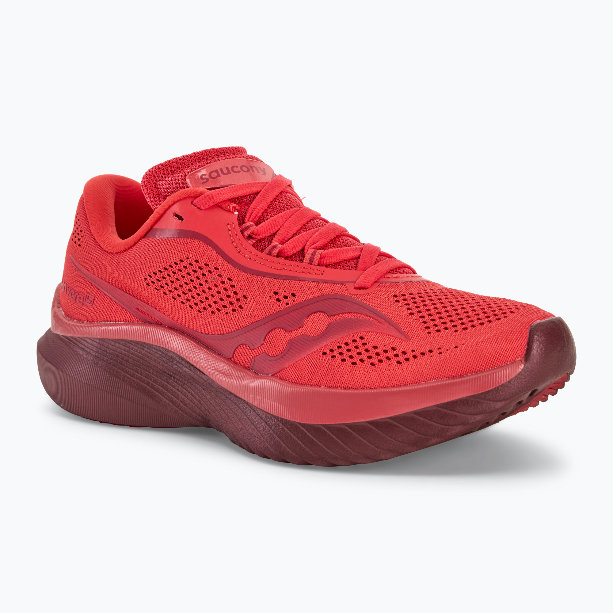 Buty do biegania damskie Saucony Kinvara 15 cayene/currant | WYSYŁKA W 24H | 30 DNI NA ZWROT