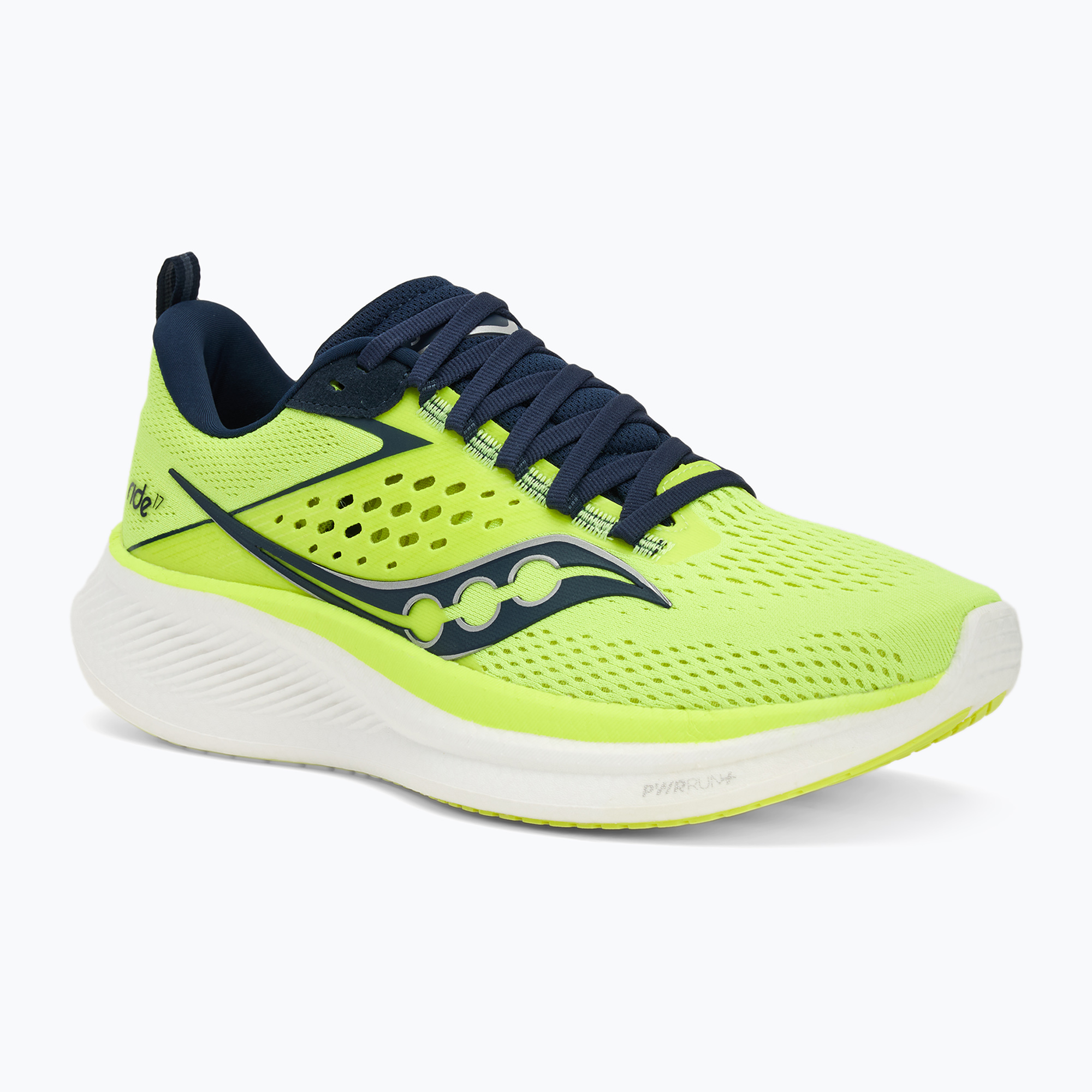 Buty do biegania męskie Saucony Ride 17 citron/ navy | WYSYŁKA W 24H | 30 DNI NA ZWROT