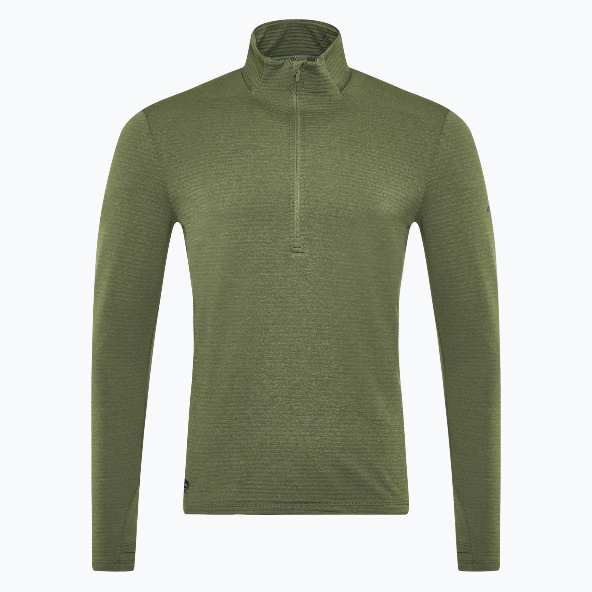 Bluza do biegania męska Saucony Triumph 3D 1/2 Zip bough heather | WYSYŁKA W 24H | 30 DNI NA ZWROT