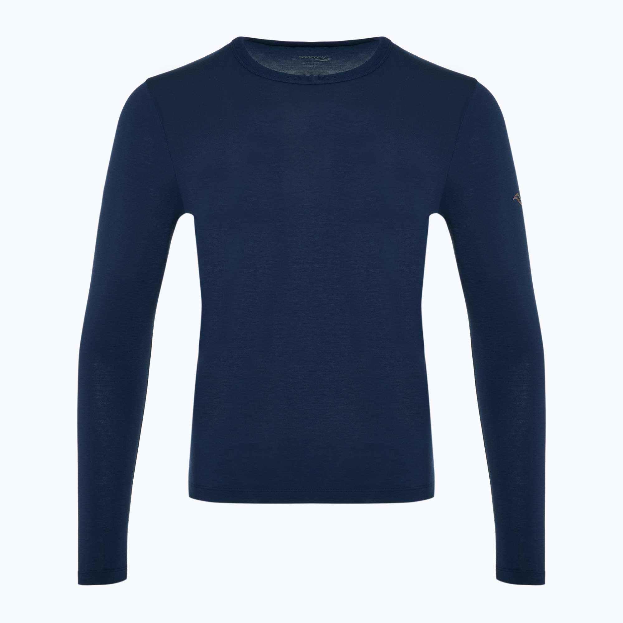 Longsleeve do biegania męski Saucony Triumph navy | WYSYŁKA W 24H | 30 DNI NA ZWROT