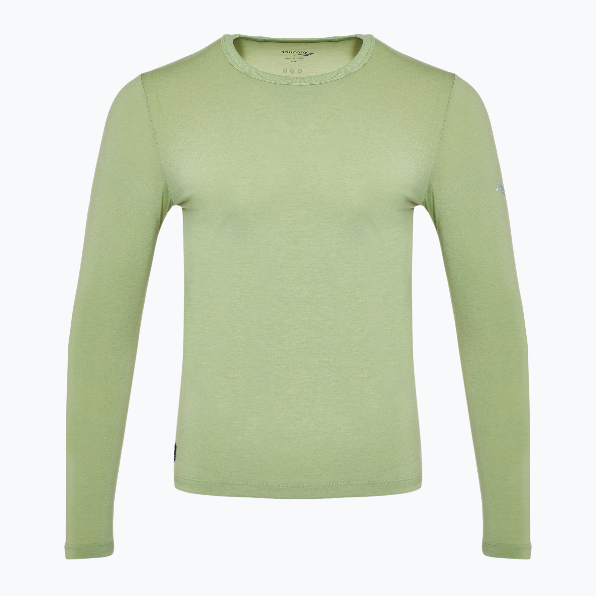 Longsleeve do biegania męski Saucony Triumph sage | WYSYŁKA W 24H | 30 DNI NA ZWROT