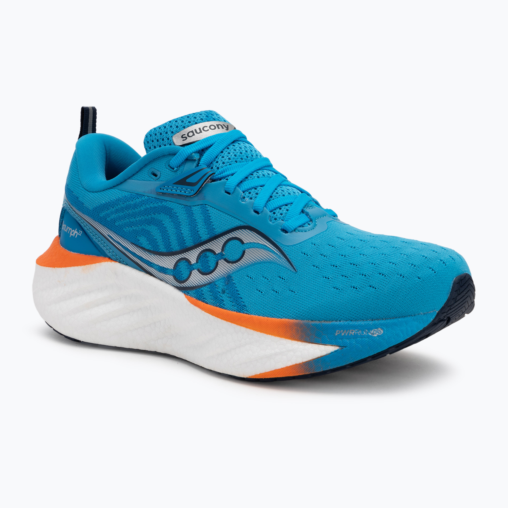 Buty do biegania męskie Saucony Triumph 22 viziblue/pepper | WYSYŁKA W 24H | 30 DNI NA ZWROT