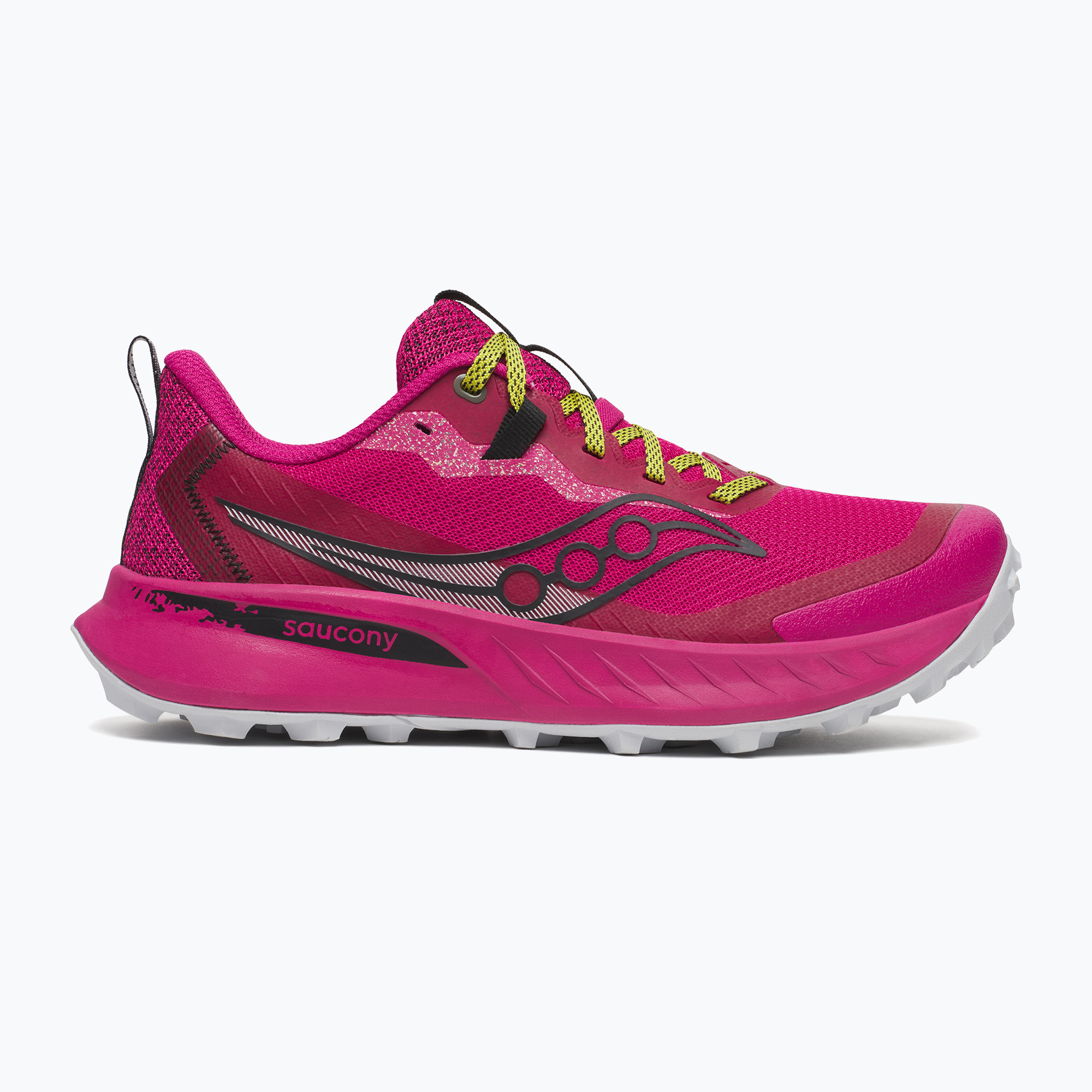 Buty do biegania damskie Saucony Peregine 15 magenta / black | WYSYŁKA W 24H | 30 DNI NA ZWROT