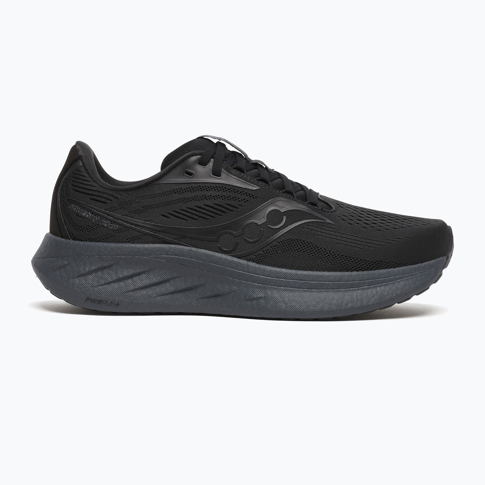 Buty do biegania męskie Saucony Ride 18 black /  shadow | WYSYŁKA W 24H | 30 DNI NA ZWROT