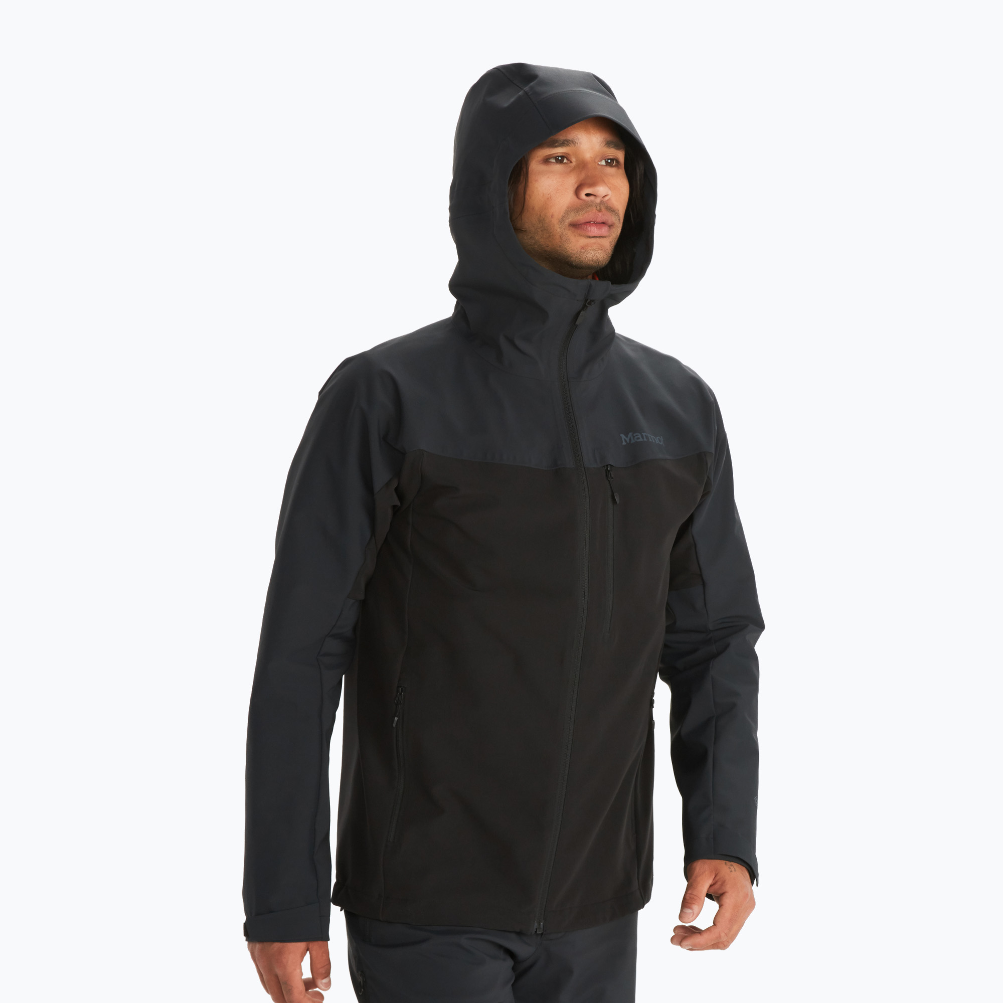 Kurtka softshell męska Marmot ROM GORE-TEX Infinium Hoody black | WYSYŁKA W 24H | 30 DNI NA ZWROT