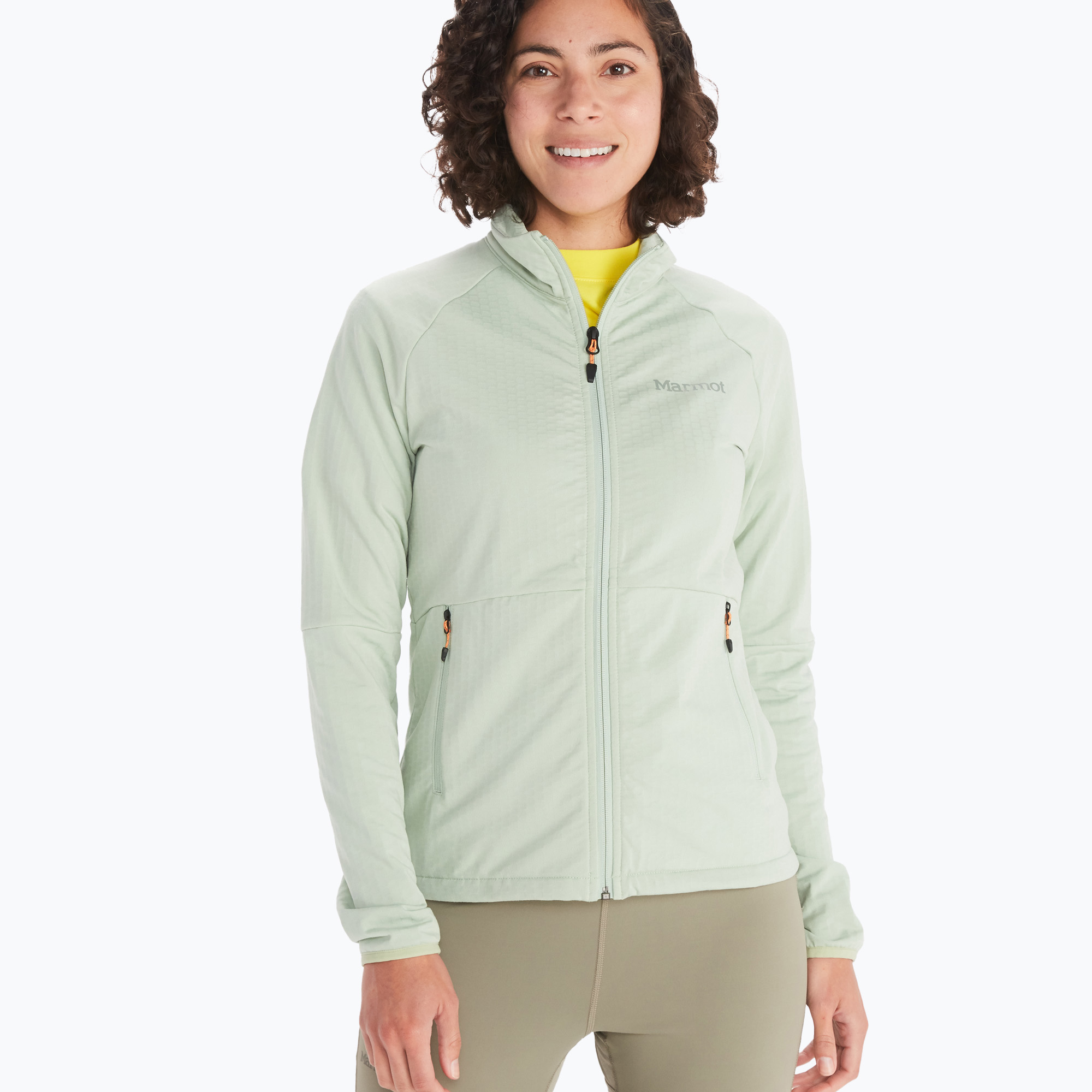 Bluza trekkingowa damska Marmot Leconte Fleece frosty green | WYSYŁKA W 24H | 30 DNI NA ZWROT