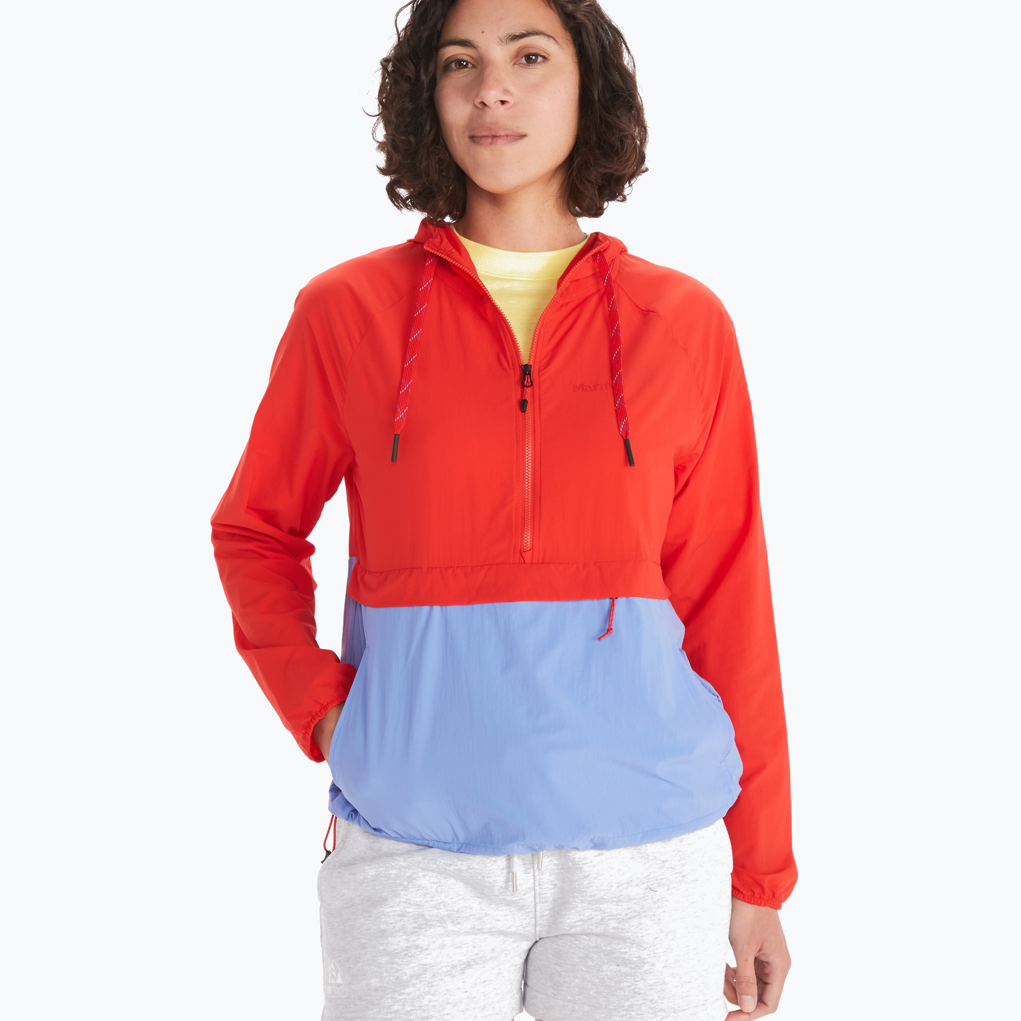 Kurtka przeciwwiatrowa damska Marmot Campana Anorak victory red/getaway blue | WYSYŁKA W 24H | 30 DNI NA ZWROT