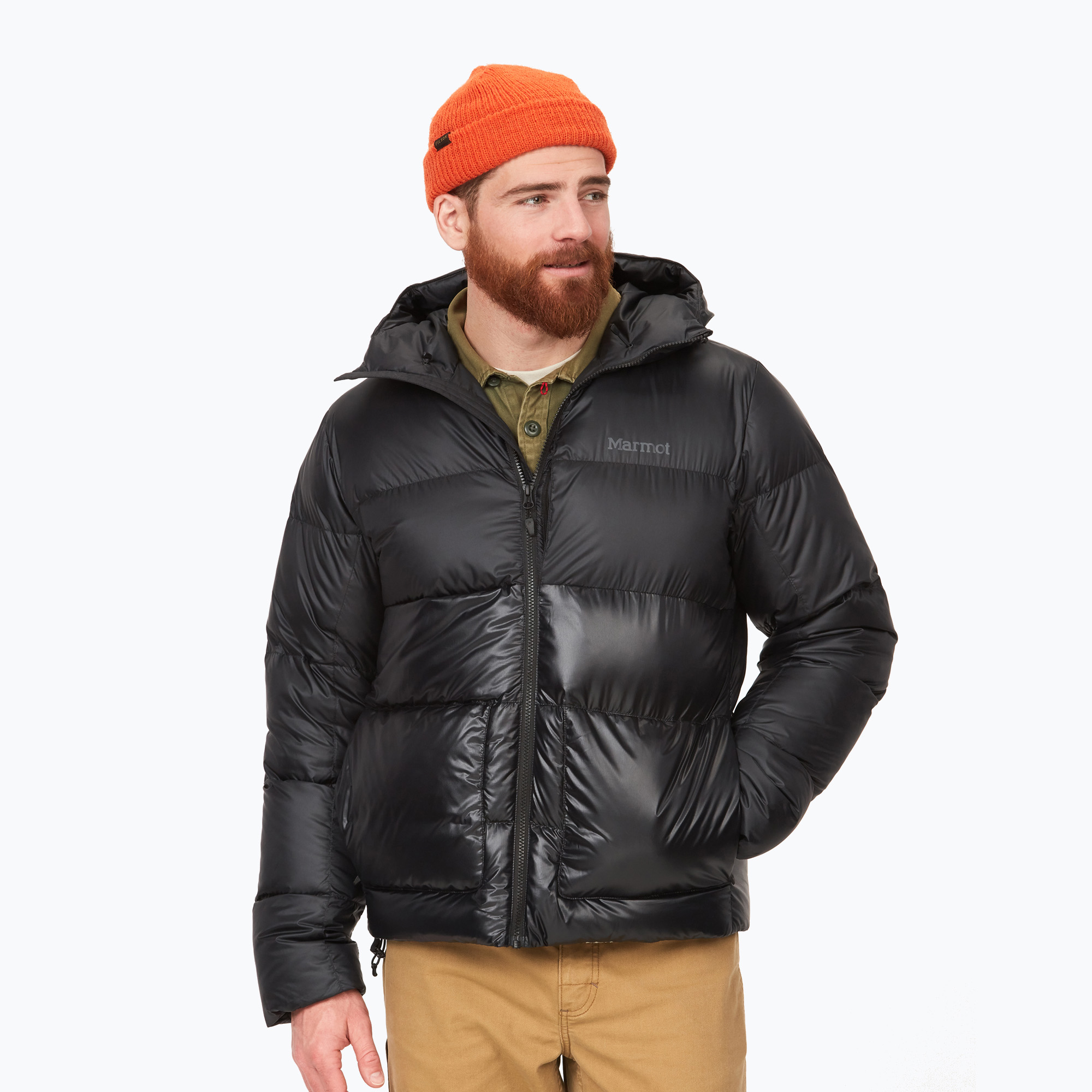 Kurtka puchowa męska Marmot Guides Down Hoody black | WYSYŁKA W 24H | 30 DNI NA ZWROT