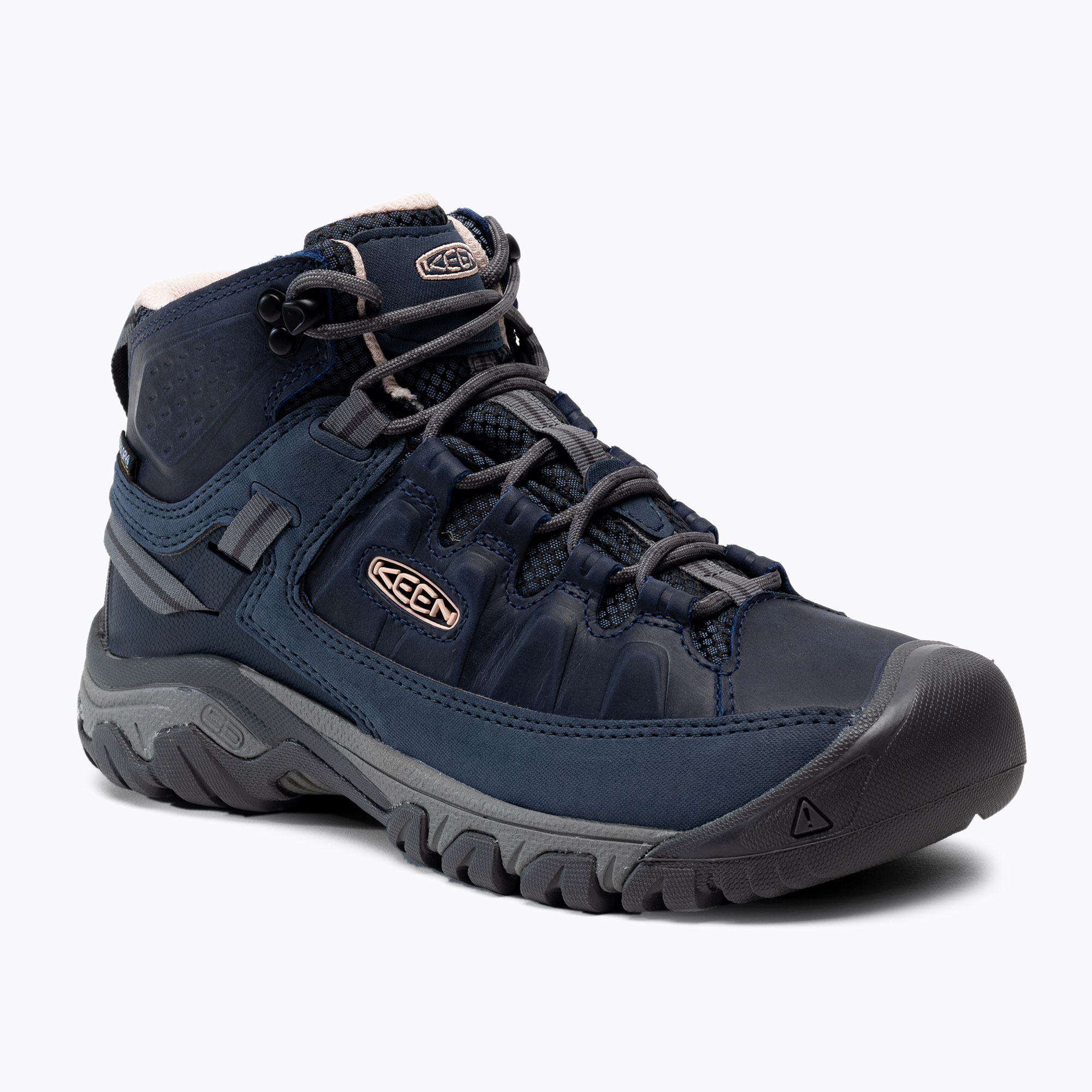 Zdjęcia - Buty trekkingowe Keen  damskie  Targhee III Mid WP vintage indigo/peachy kee 