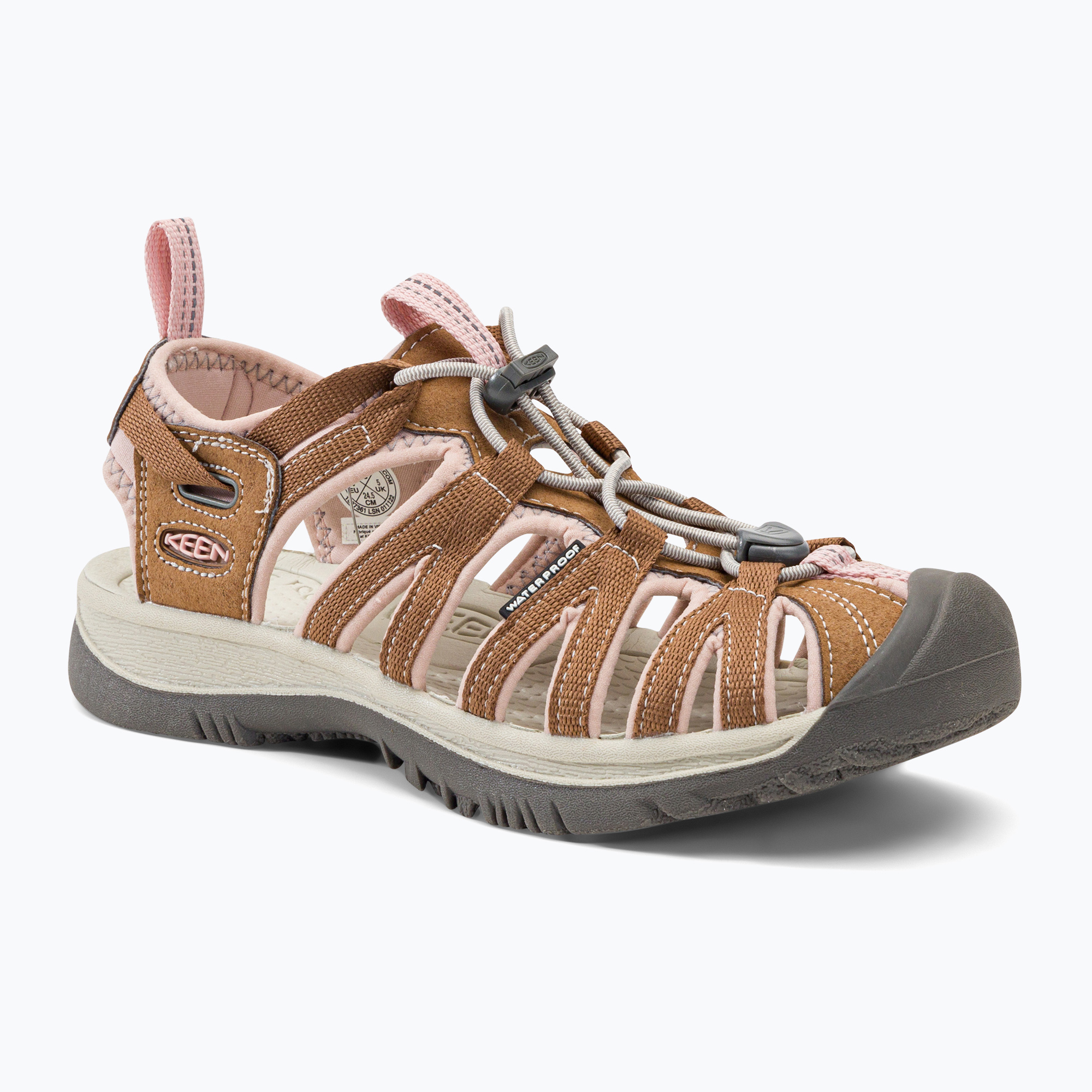 Sandały trekkingowe damskie KEEN Whisper toasted coconut/peach whip | WYSYŁKA W 24H | 30 DNI NA ZWROT