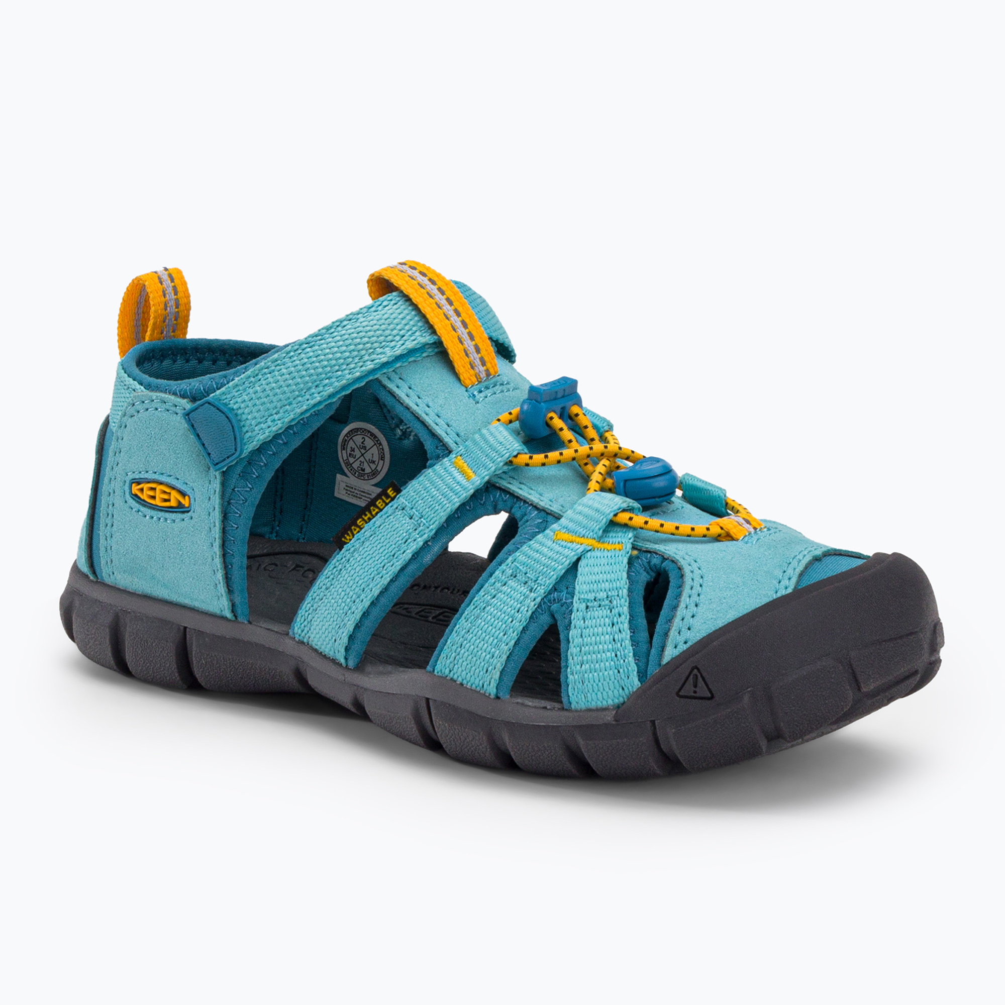 Sandały juniorskie KEEN Seacamp II CNX ipanema/fjord blue | WYSYŁKA W 24H | 30 DNI NA ZWROT