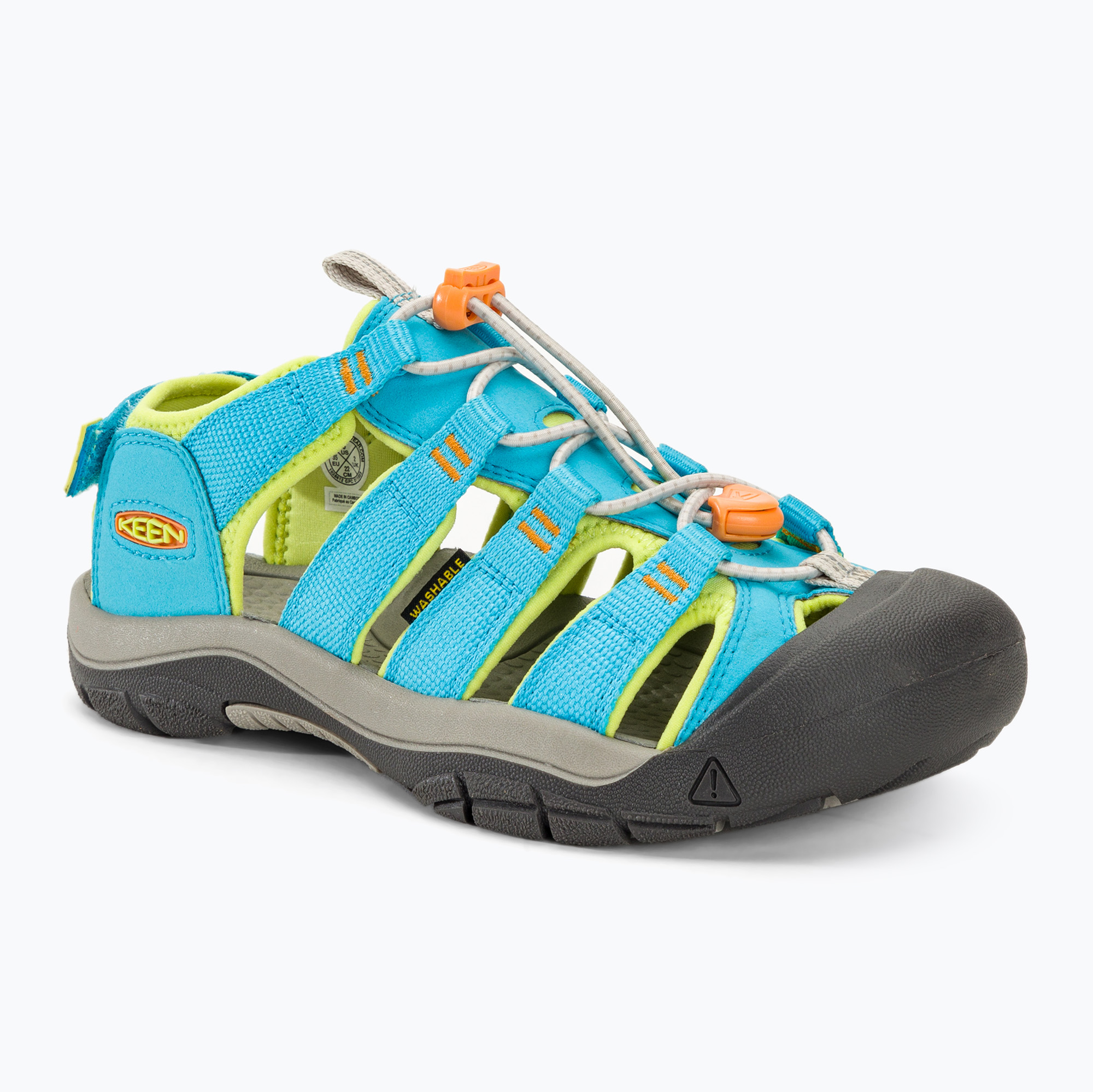 Sandały juniorskie KEEN Newport Boundless blue atoll/daiquiri green | WYSYŁKA W 24H | 30 DNI NA ZWROT