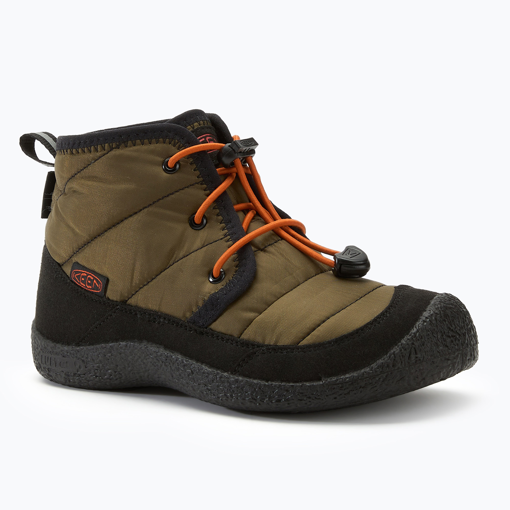 Buty juniorskie KEEN Howser II Chukka WP dark olive/gold flame | WYSYŁKA W 24H | 30 DNI NA ZWROT