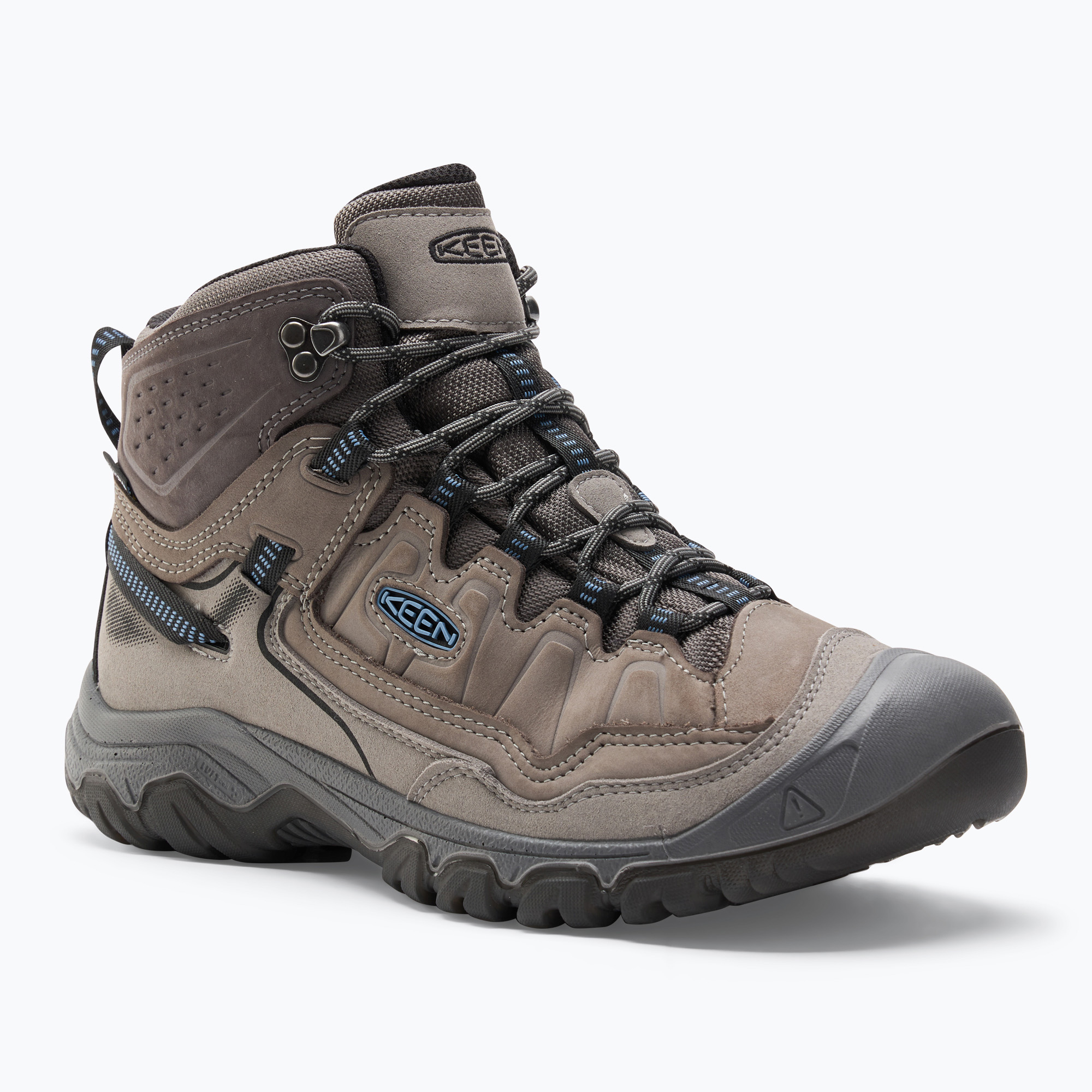 Buty trekkingowe męskie KEEN Targhee IV Mid WP steel grey/coronet blue | WYSYŁKA W 24H | 30 DNI NA ZWROT